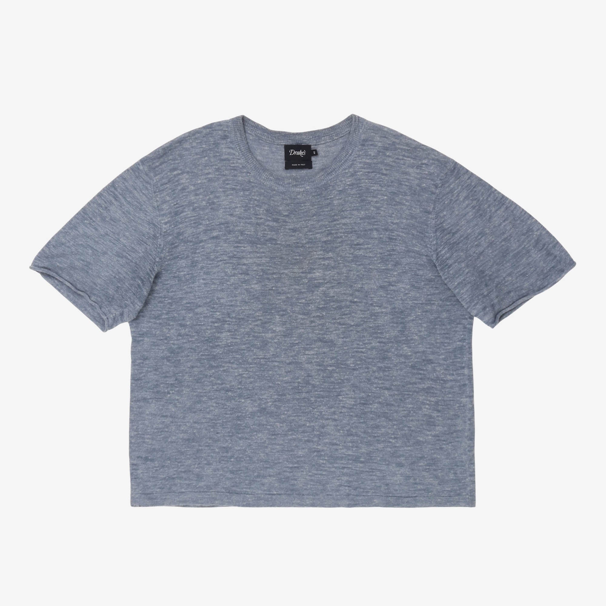 Linen Blend Knit Tee