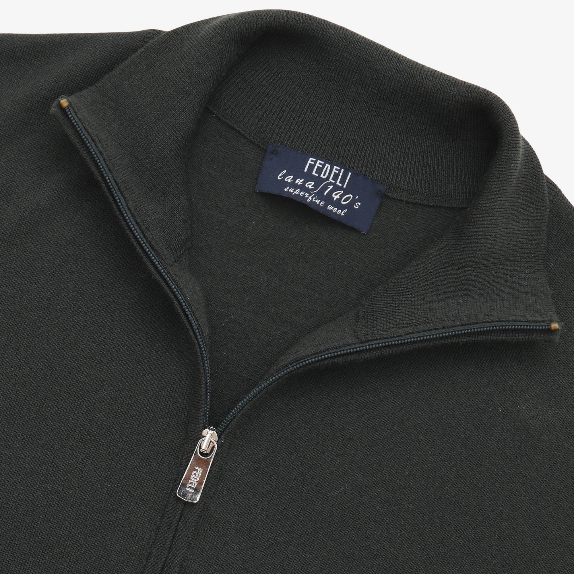 Favonio Superfine Full-Zip Sweater