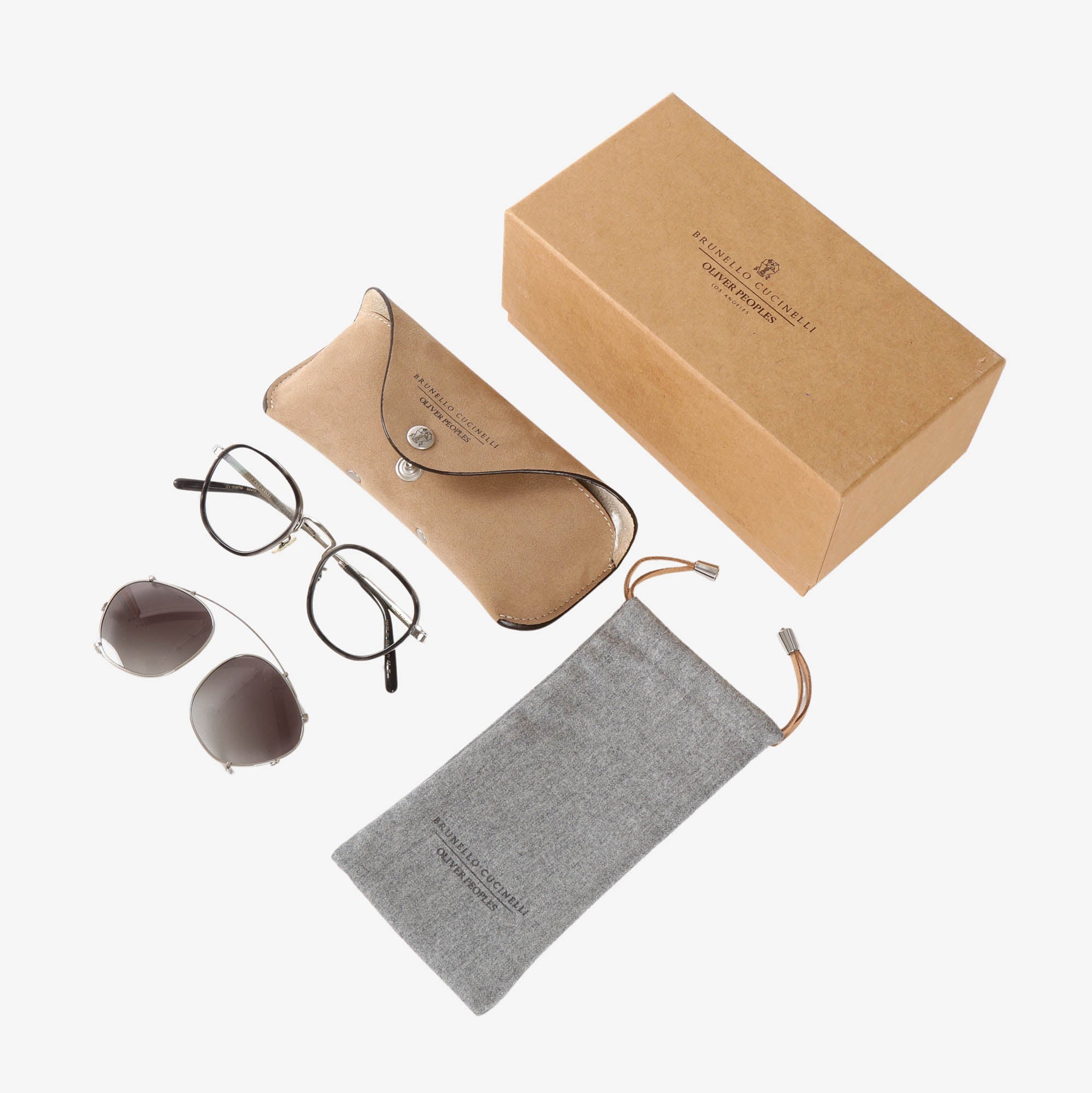Brunello Cucinelli Lilletto Sunglasses (Clip-on)