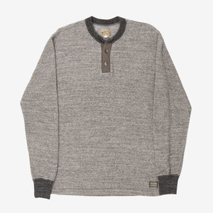 1930s Waffle Henley Thermal