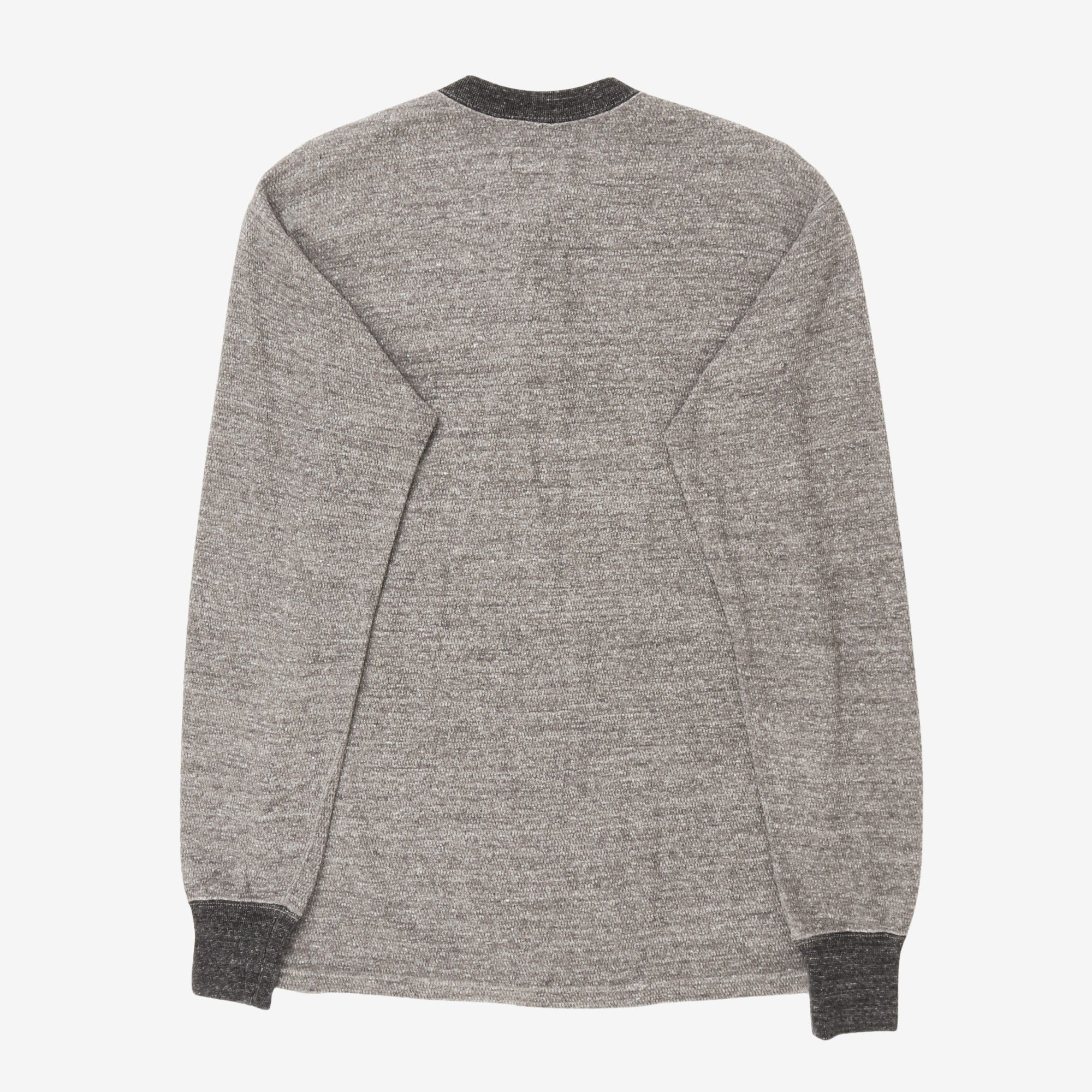 1930s Waffle Henley Thermal