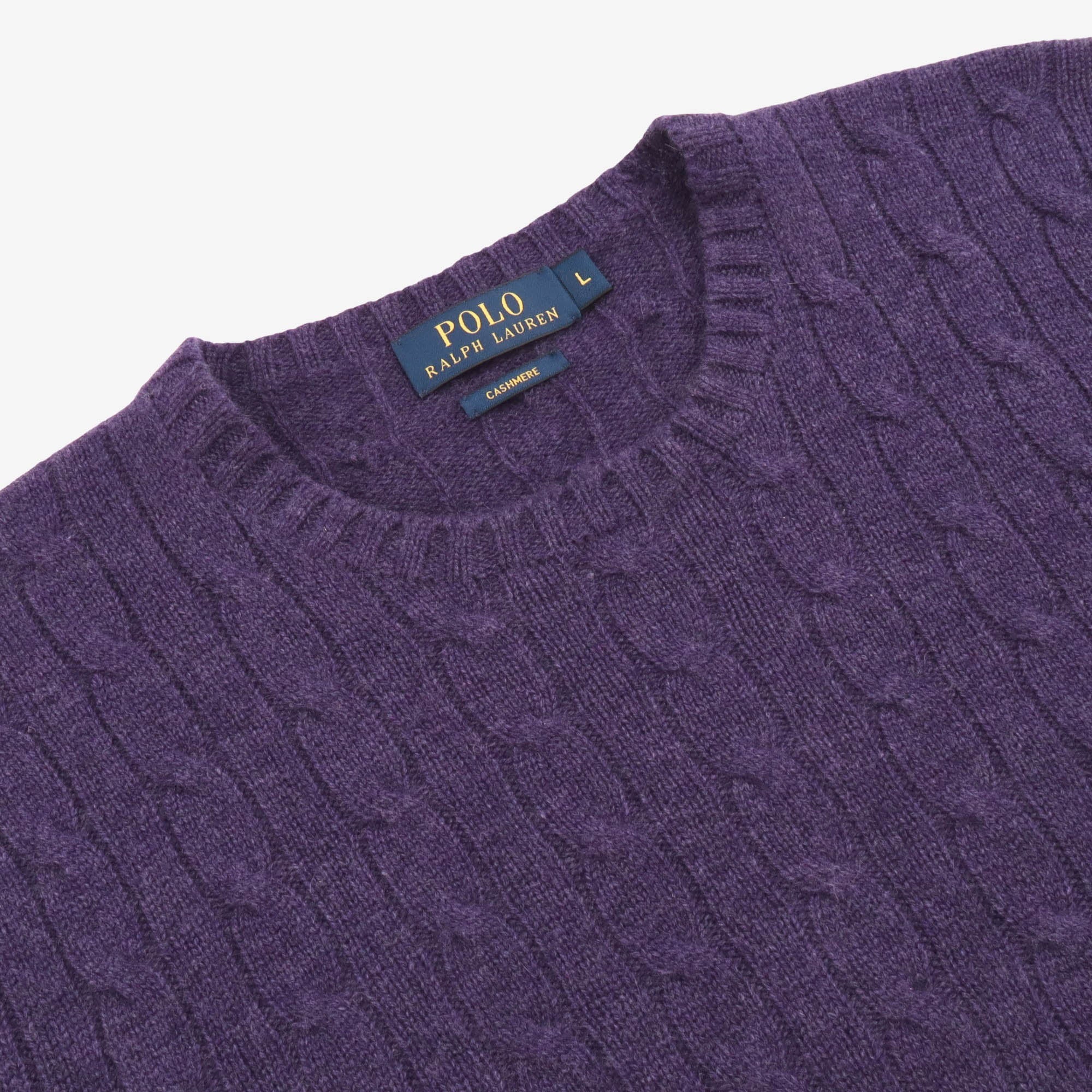 Cashmere Cable Knit Sweater