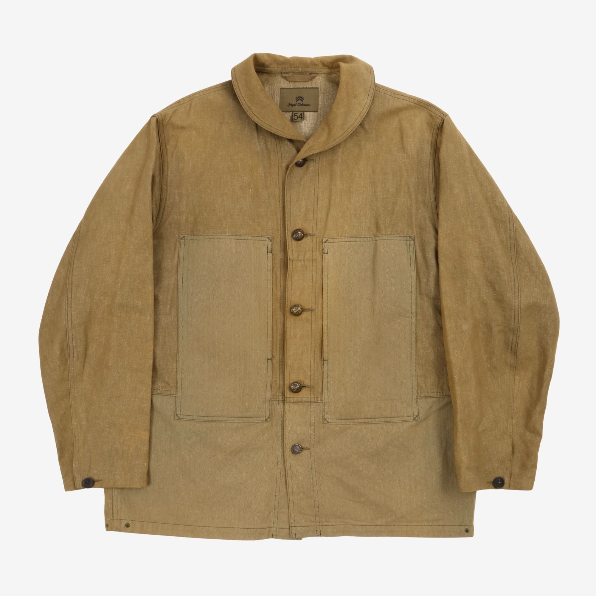 USN Shawl Collar HBT Jacket