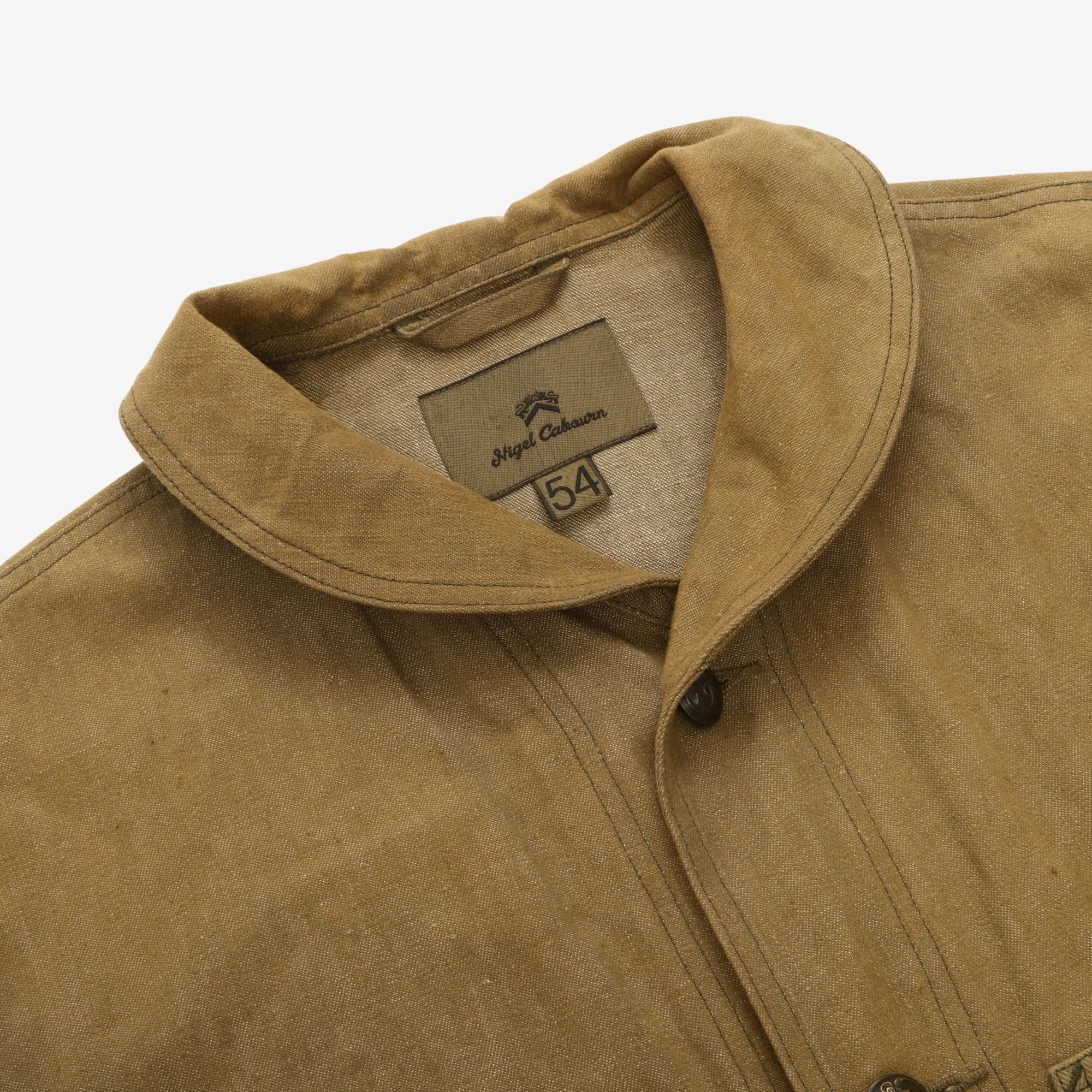 USN Shawl Collar HBT Jacket