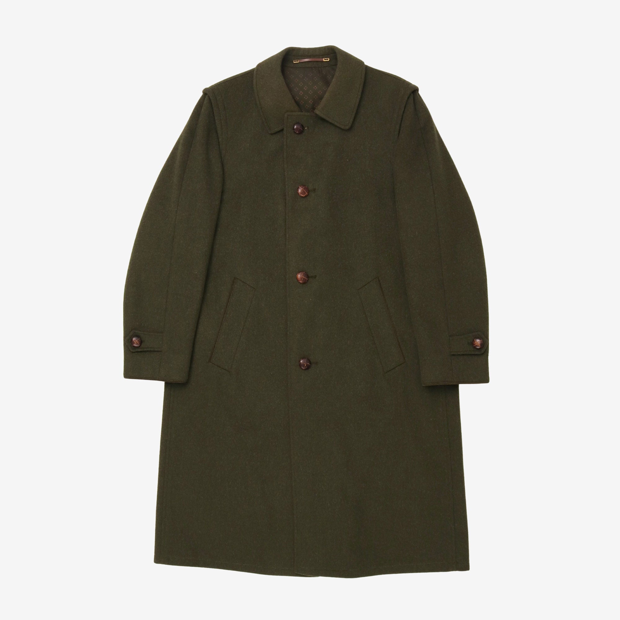 Wool Loden Coat