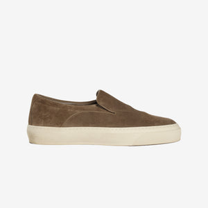 Suede Slip On Sneakers