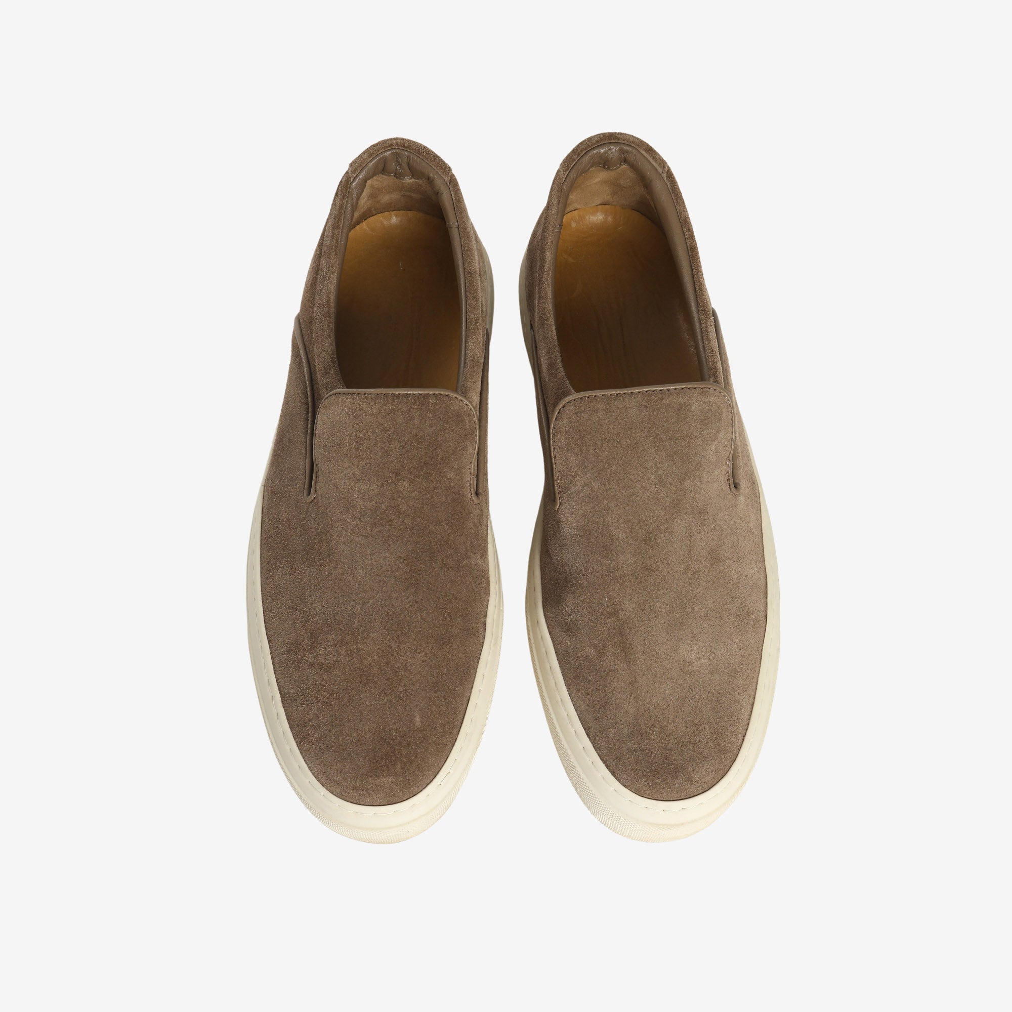 Suede Slip On Sneakers