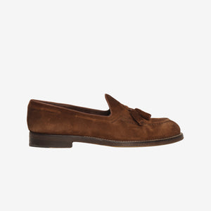 Suede Tassel Loafers
