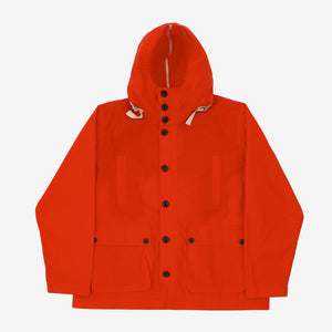 Waxed Button Through Parka