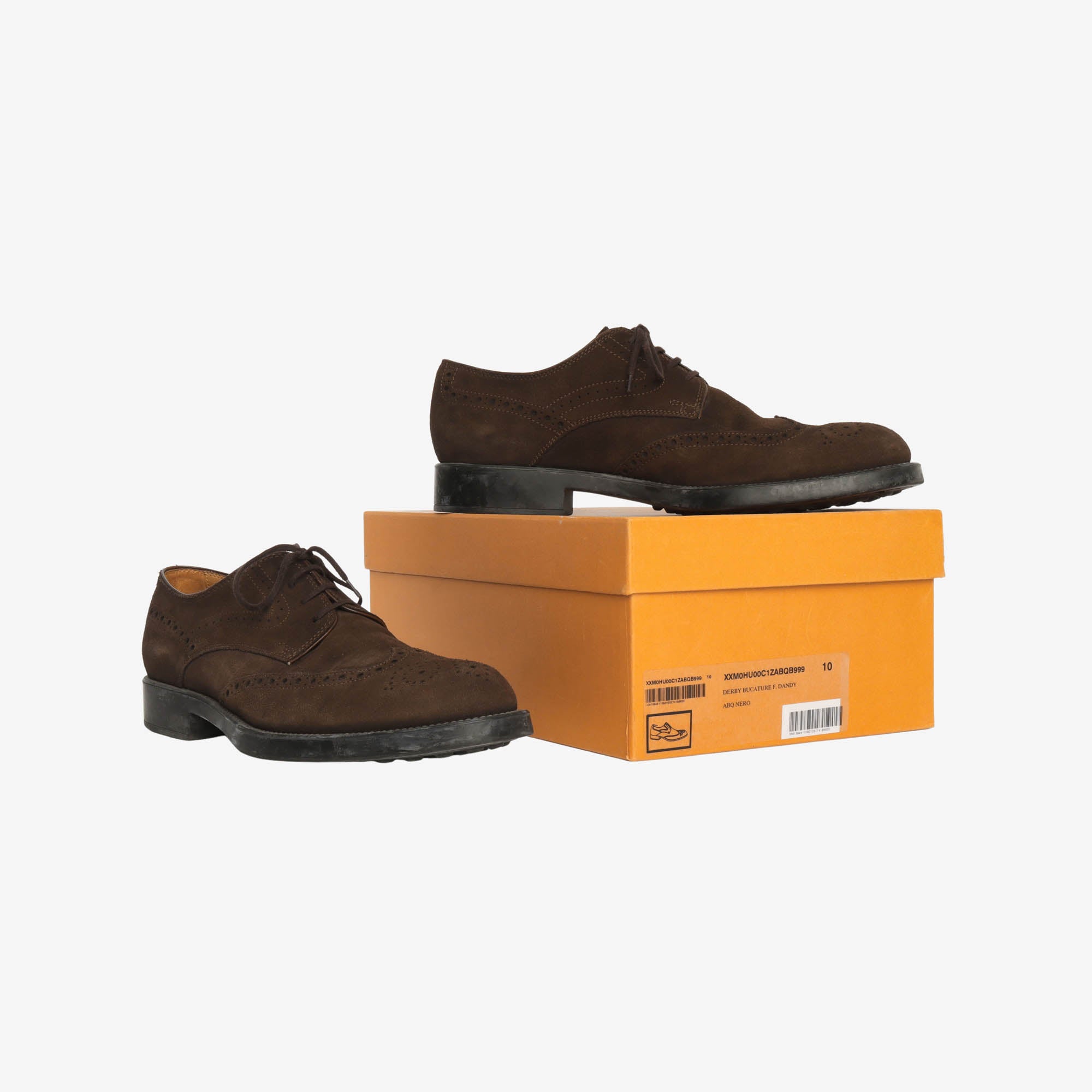 Suede Lace Up Derbys