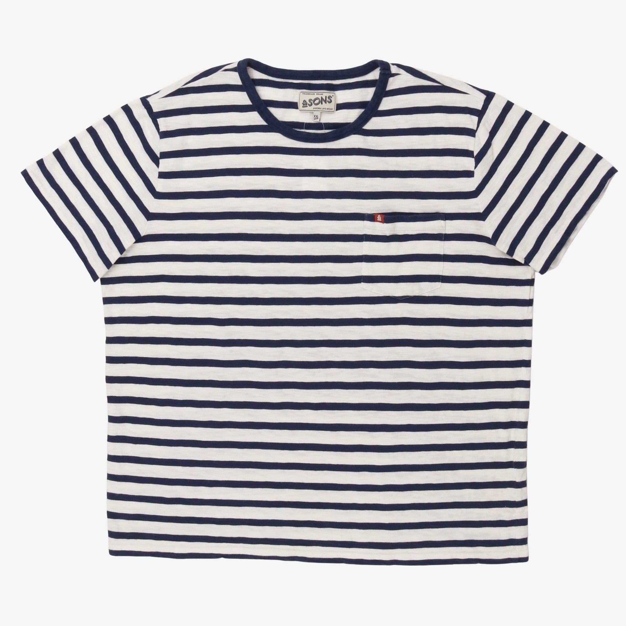Striped Pocket Tee