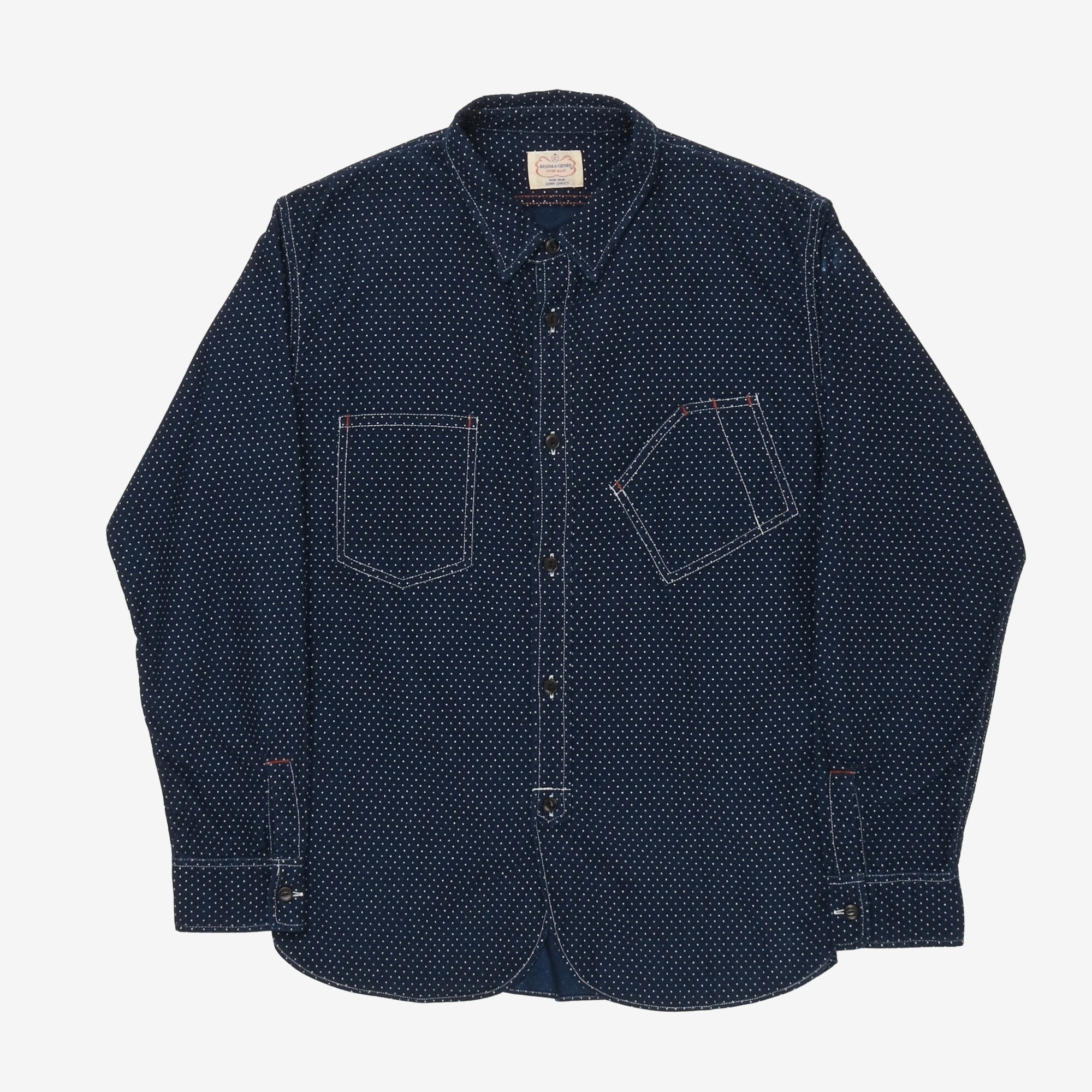 Polka Dot Work Shirt