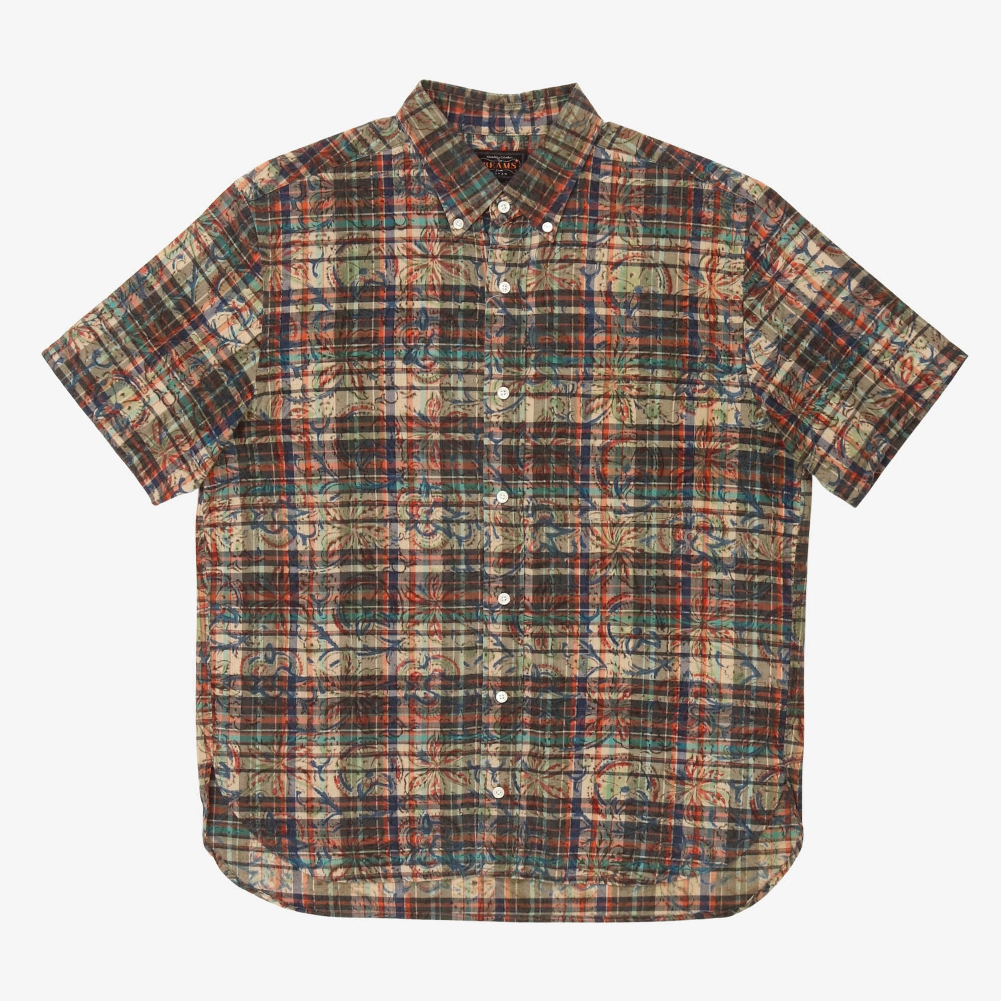 Madras Motif Shirt