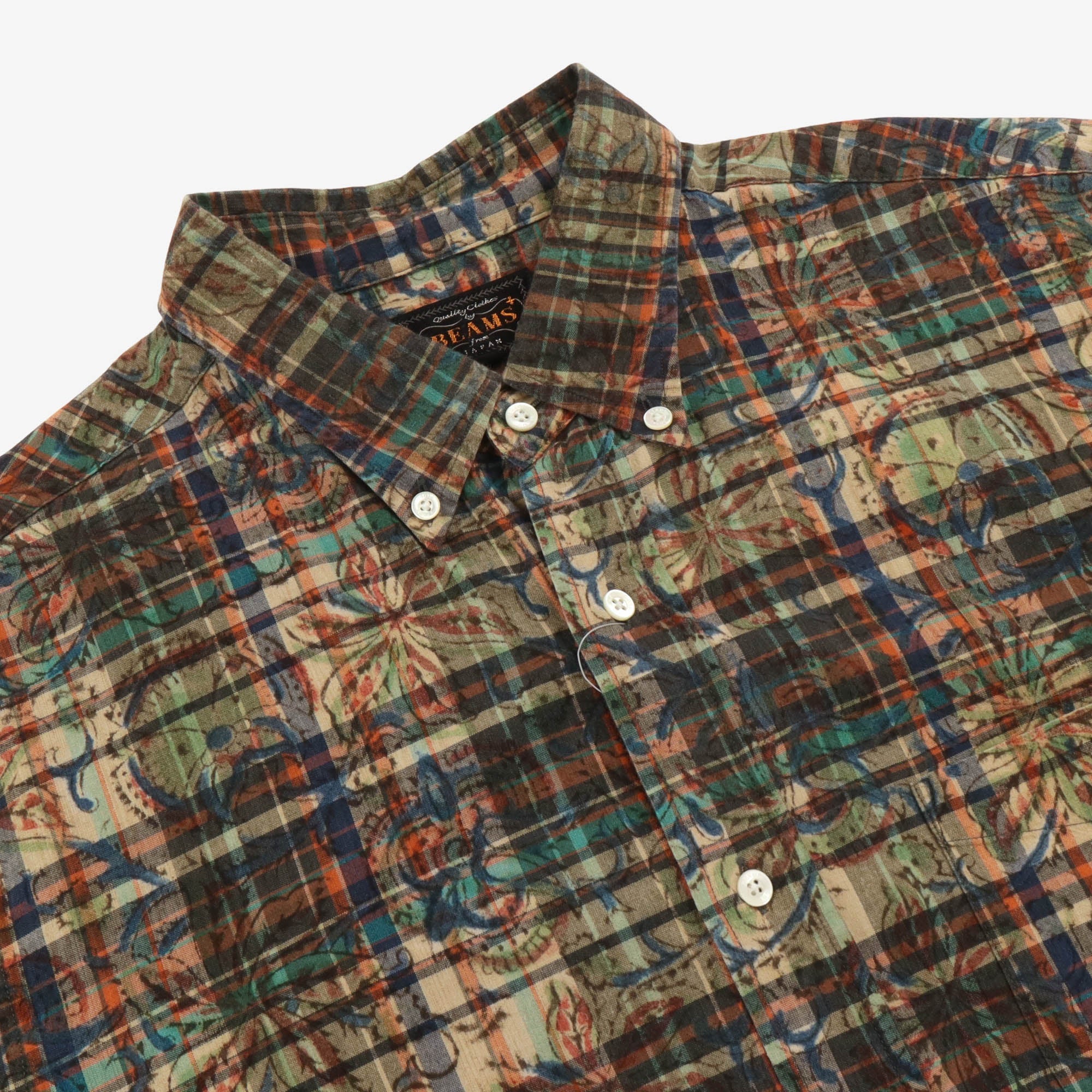 Madras Motif Shirt