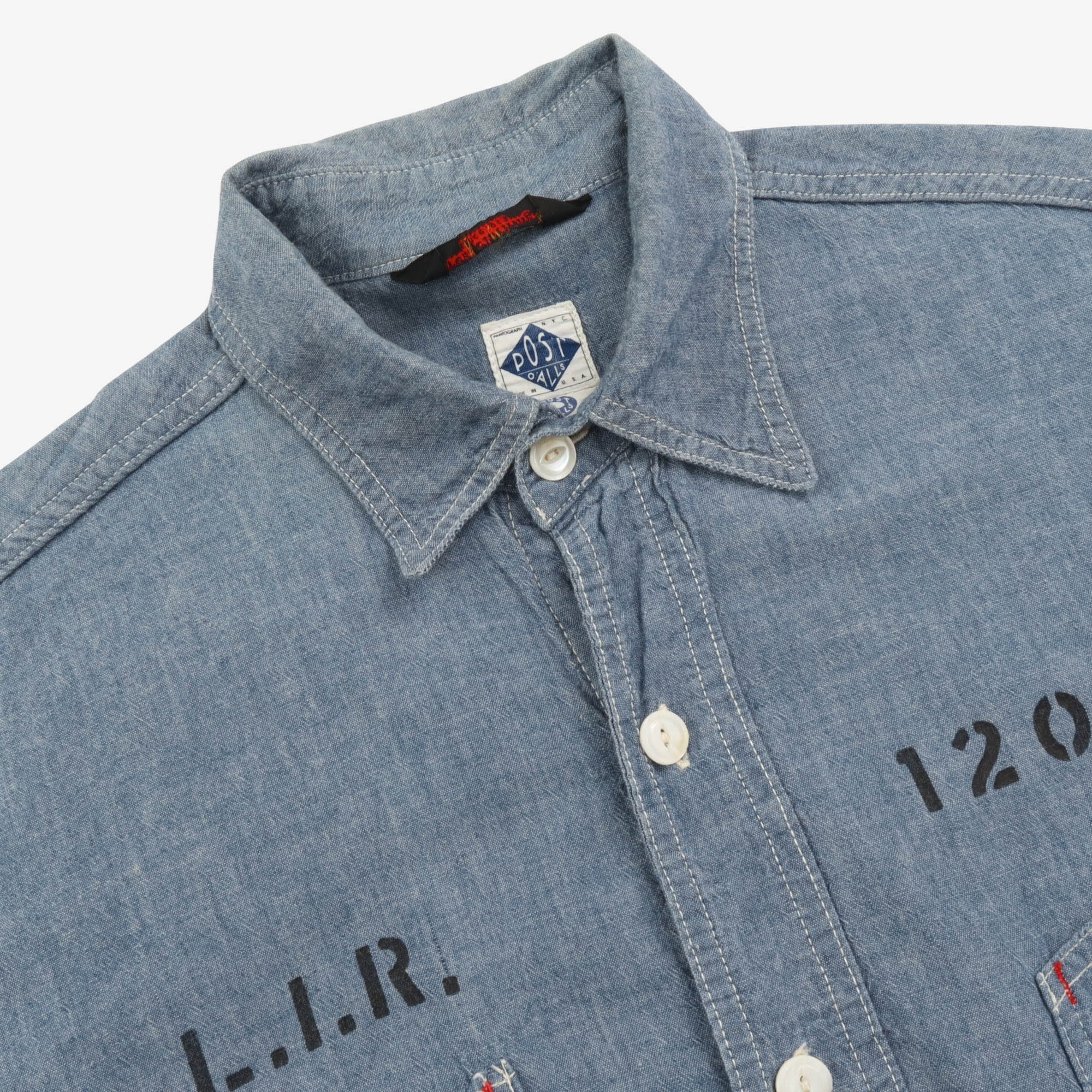 Chambray Work Shirt SS
