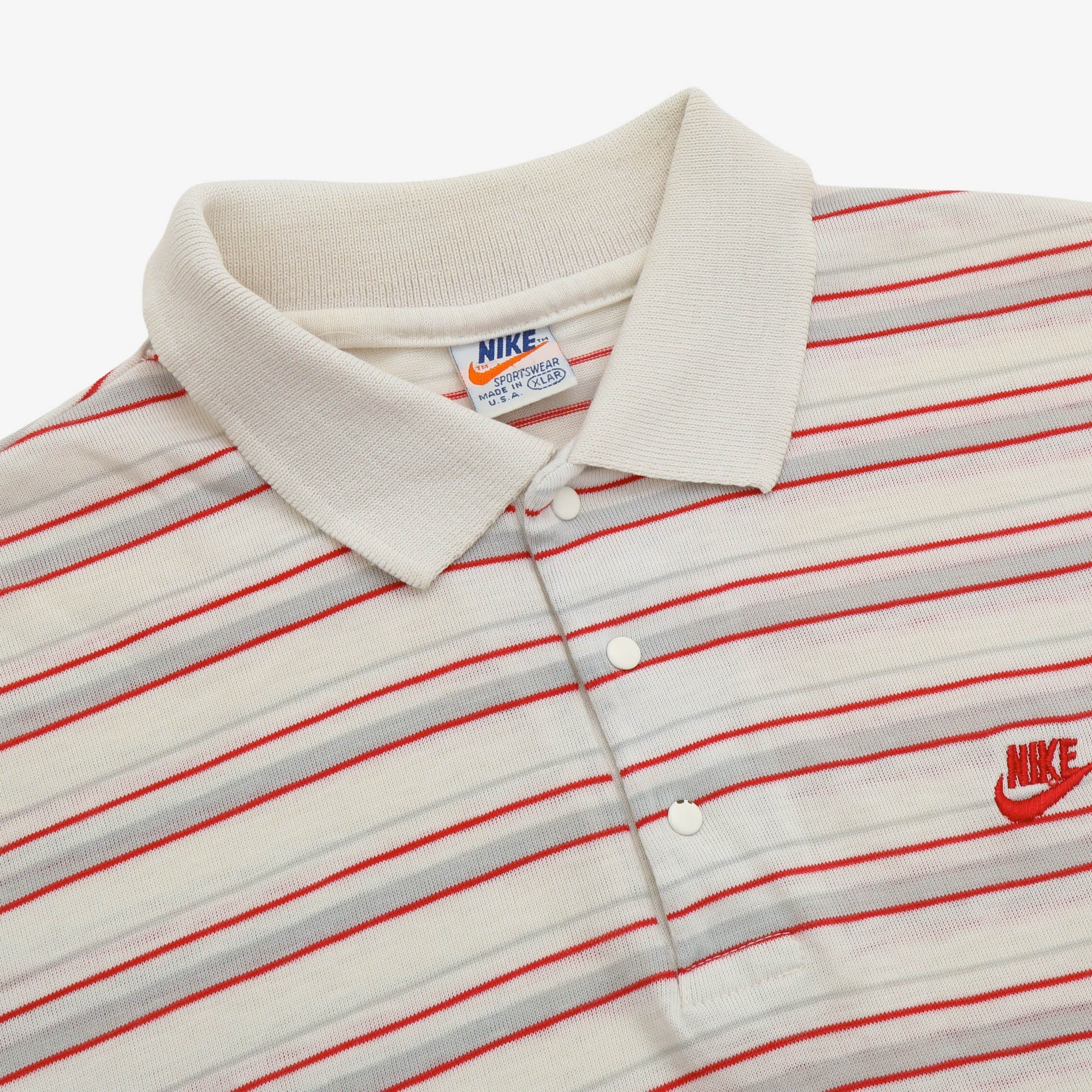 Vintage Stripe Polo (Made in USA)