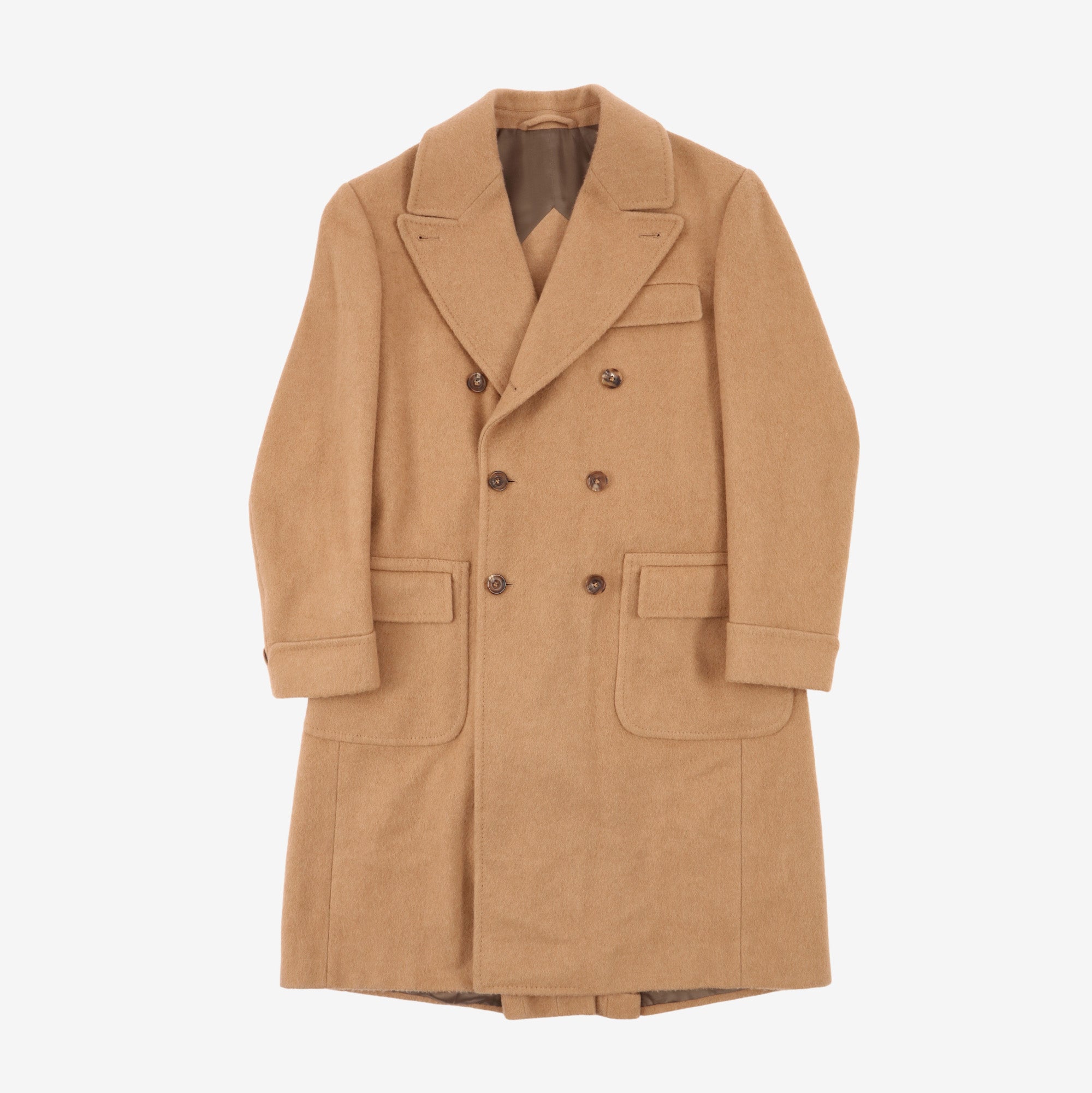 Permanent Style Camelhair Polo Coat