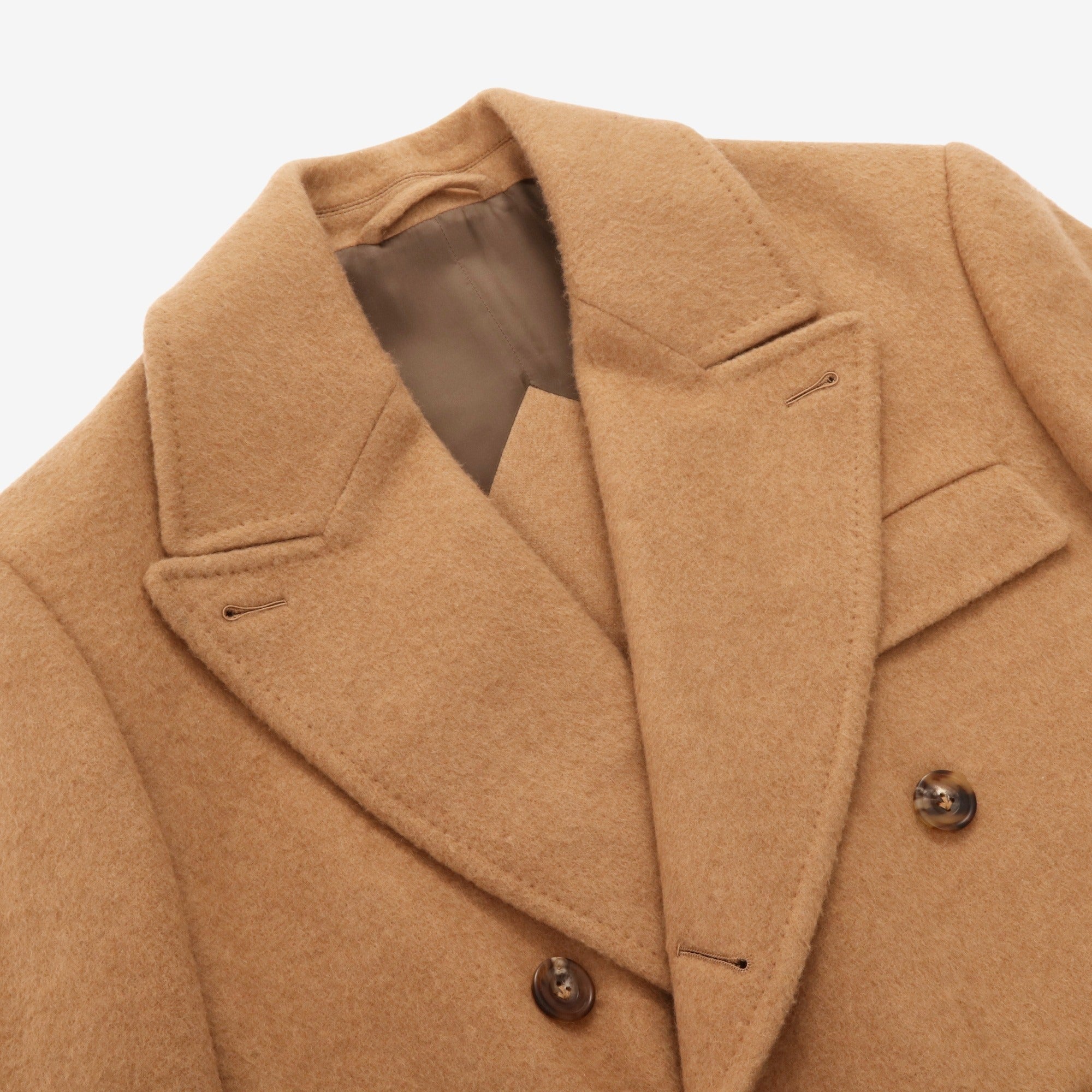 Permanent Style Camelhair Polo Coat