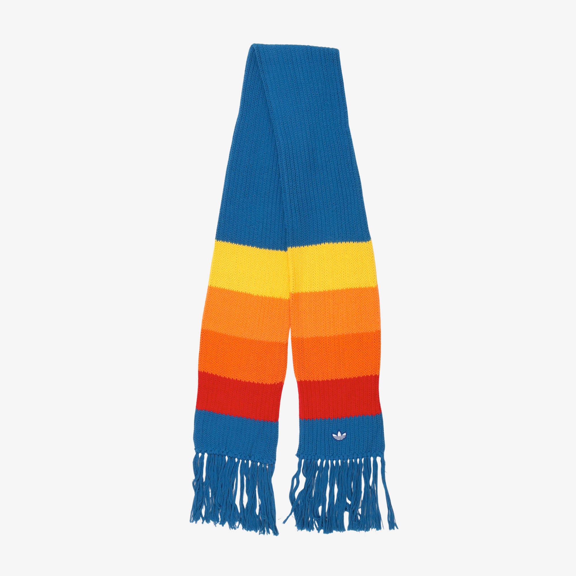 Striped Knit Scarf