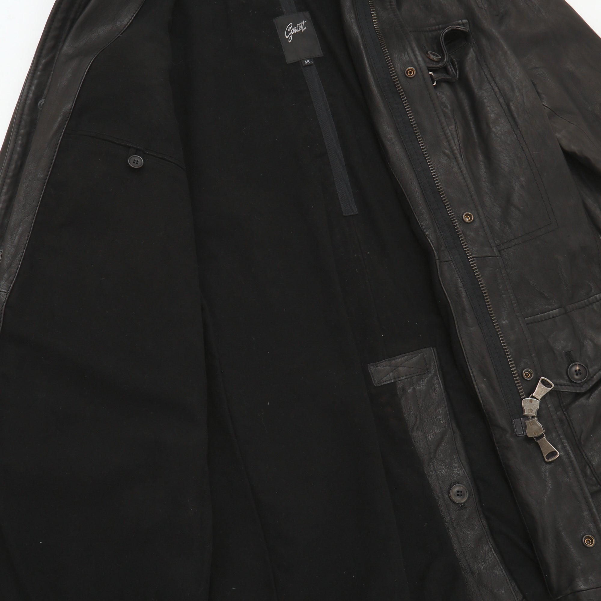 Custom Leather Jacket + Hood
