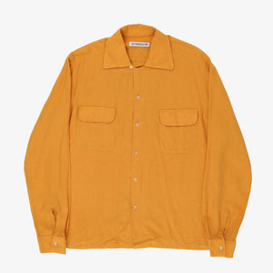 Ochre Cuban Collar Shirt
