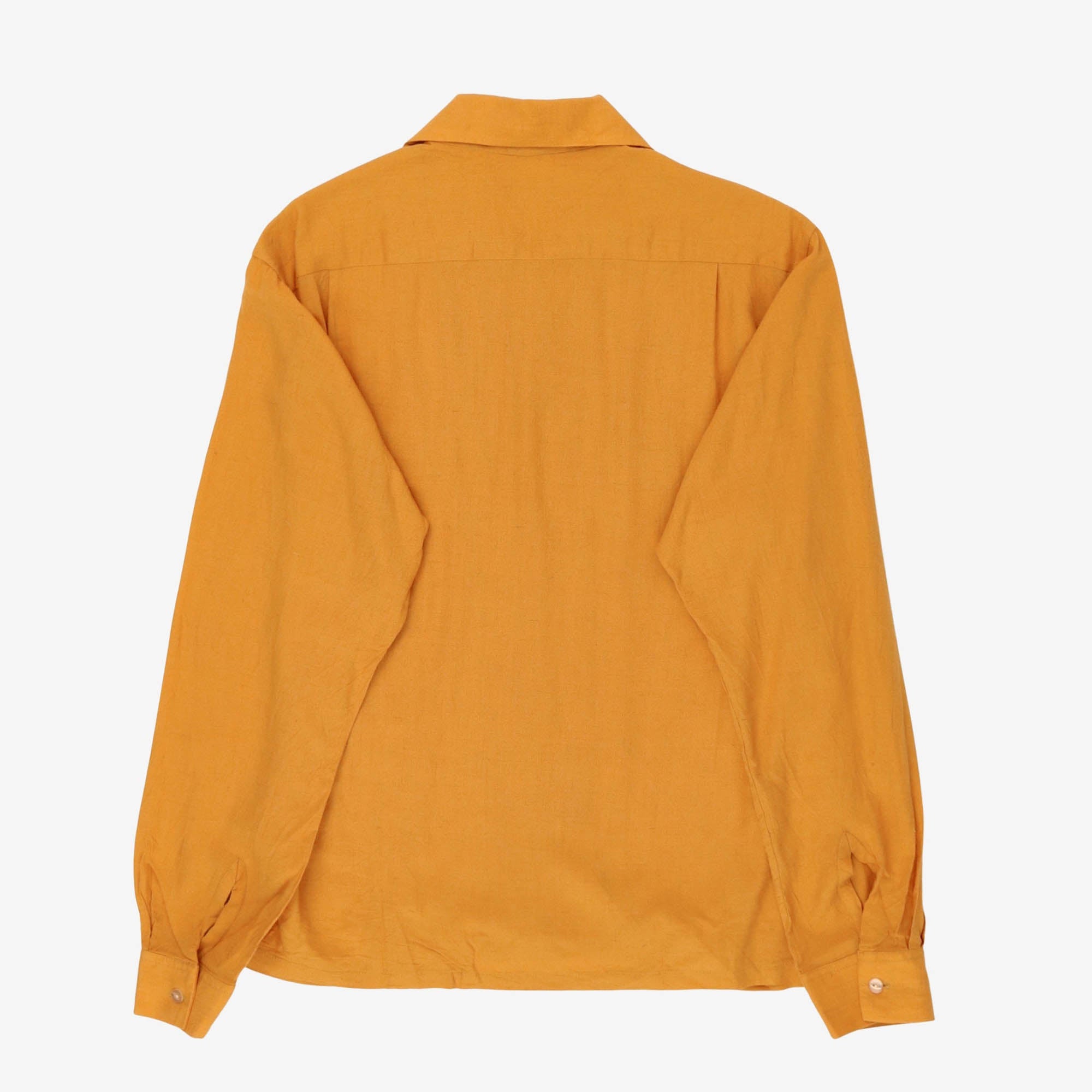 Ochre Cuban Collar Shirt