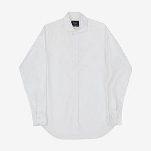 Spread Collar Poplin Shirt
