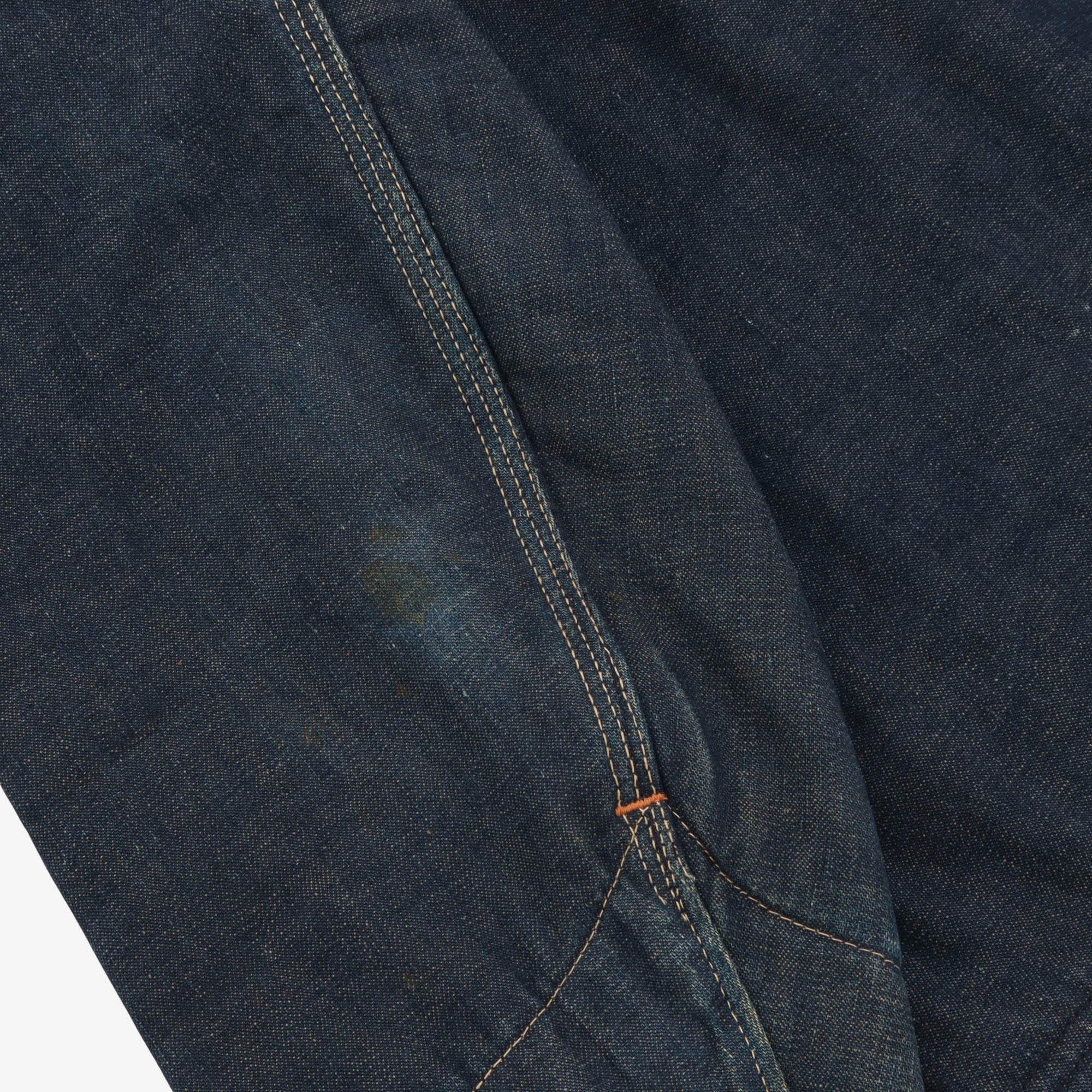 1940s Blanket Lined Denim Chore Coat