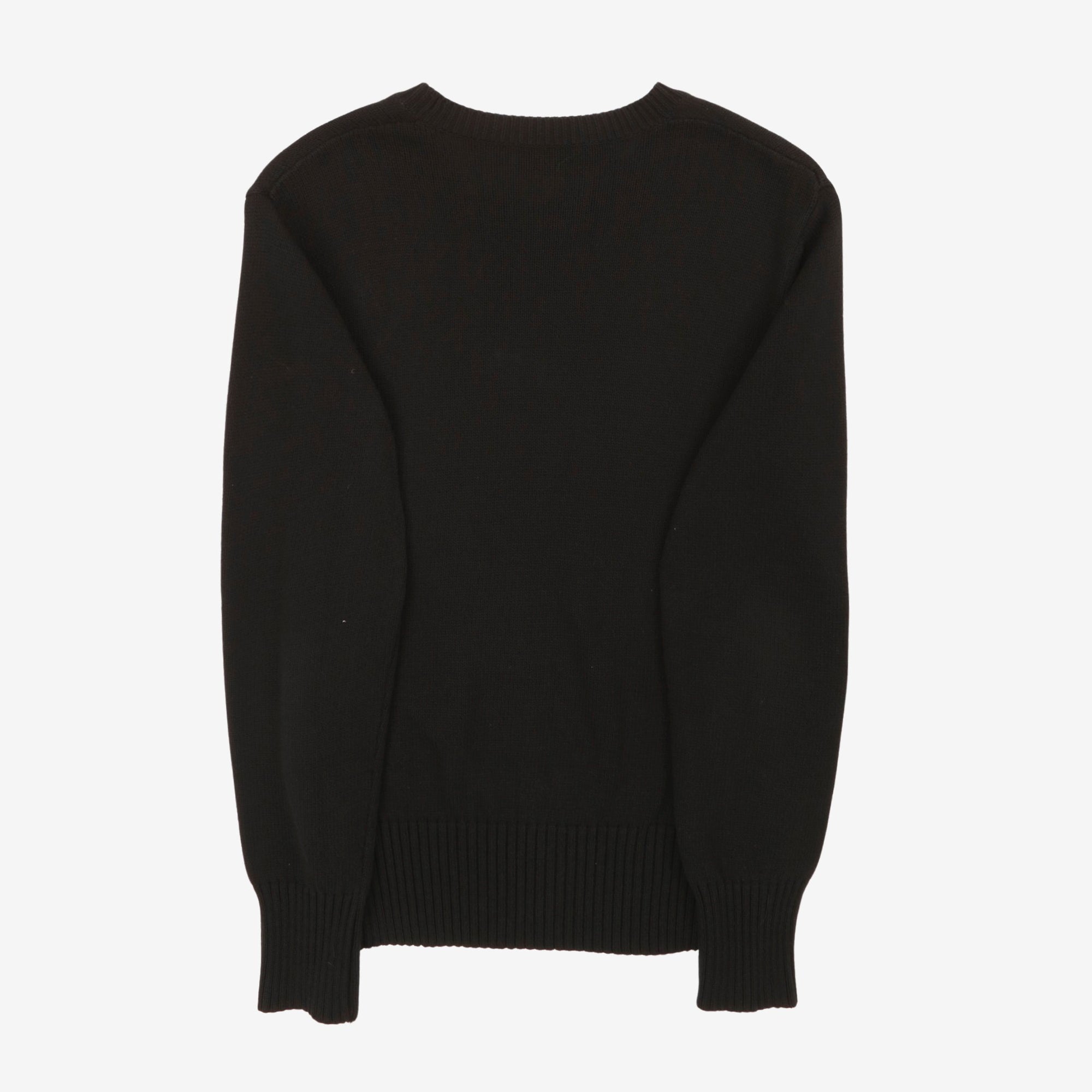 Embroidered Logo Sweater