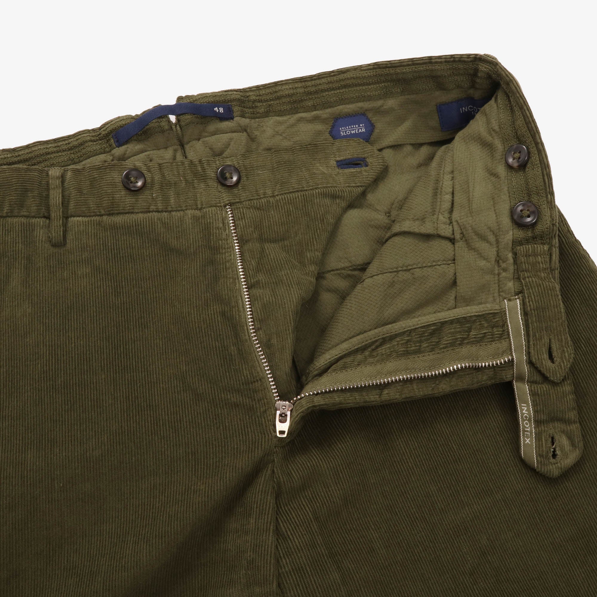 Slim Fit Corduroy Trousers