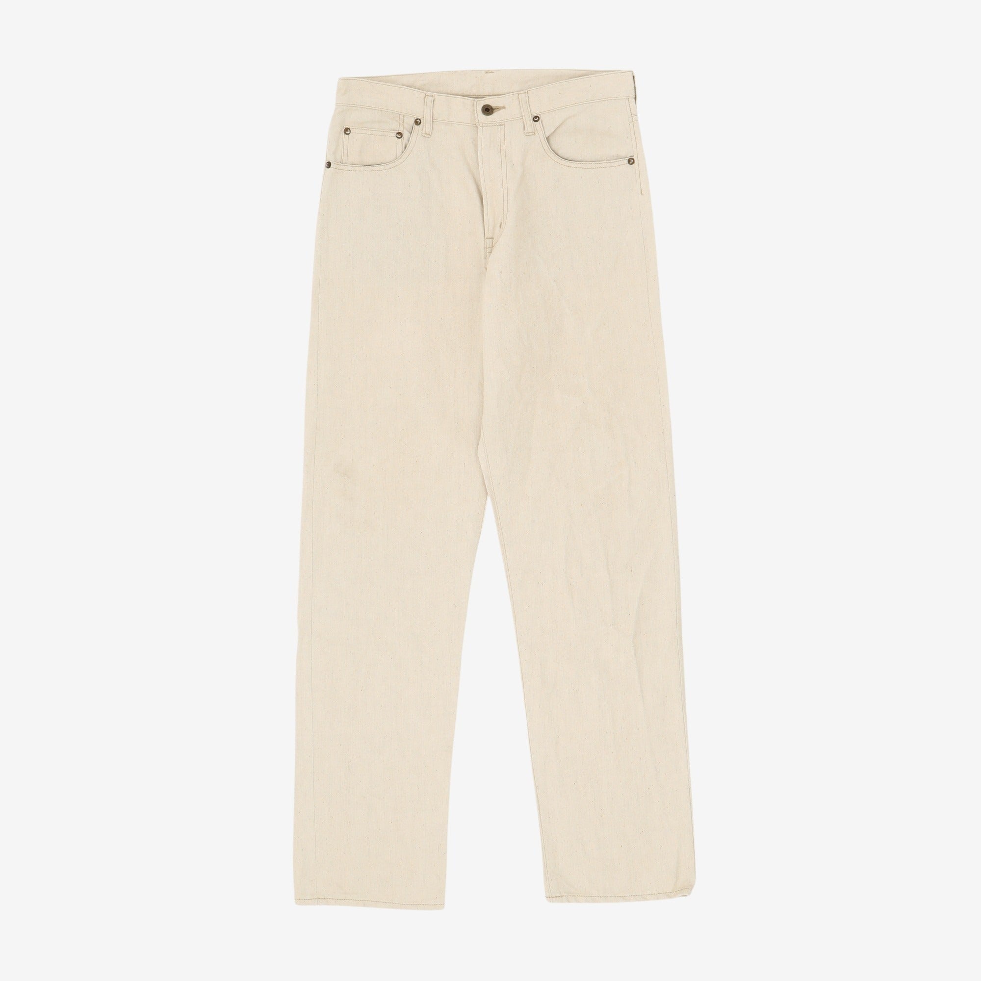 Linen Blend Trousers (33W x 34L)