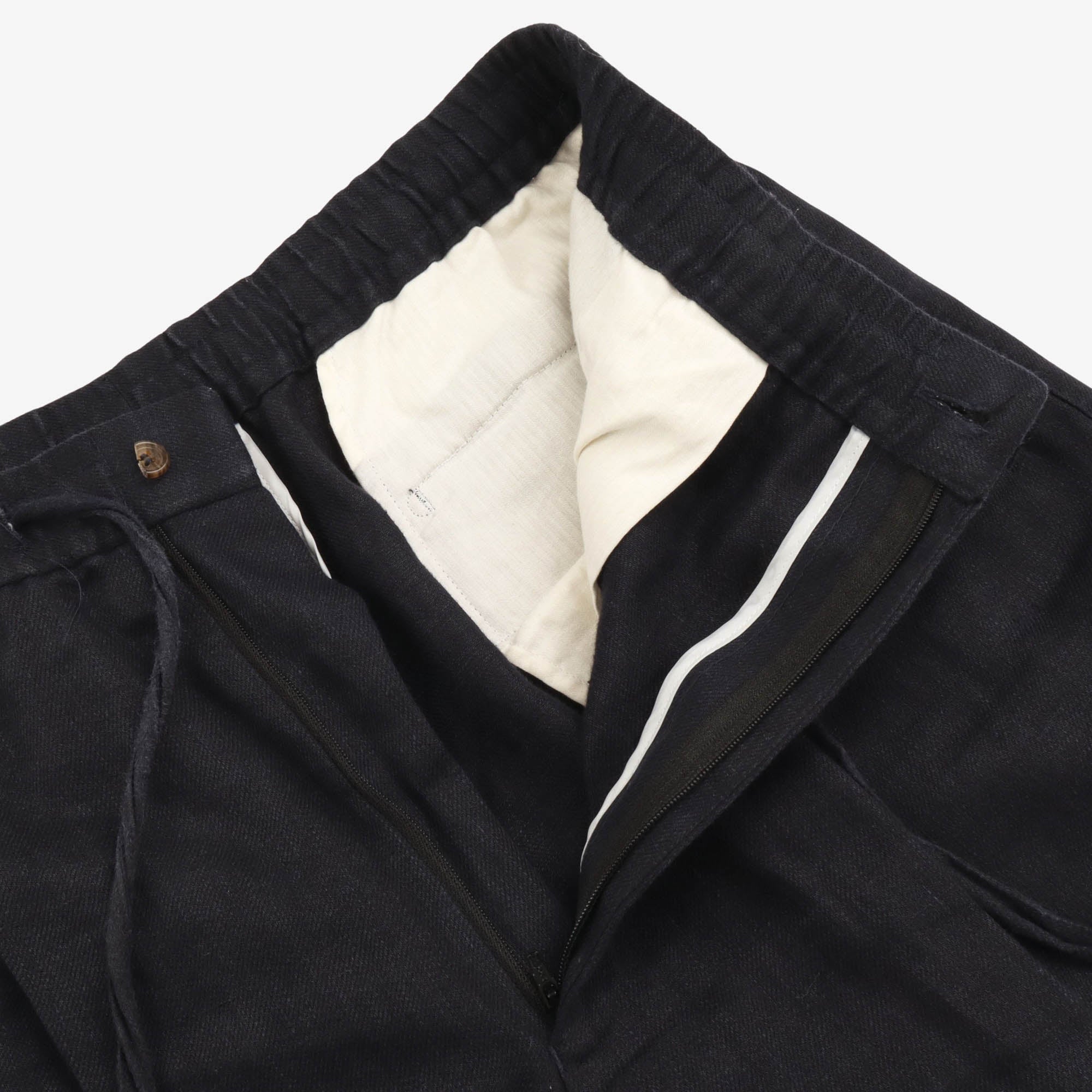 Linen Drawstring Trousers