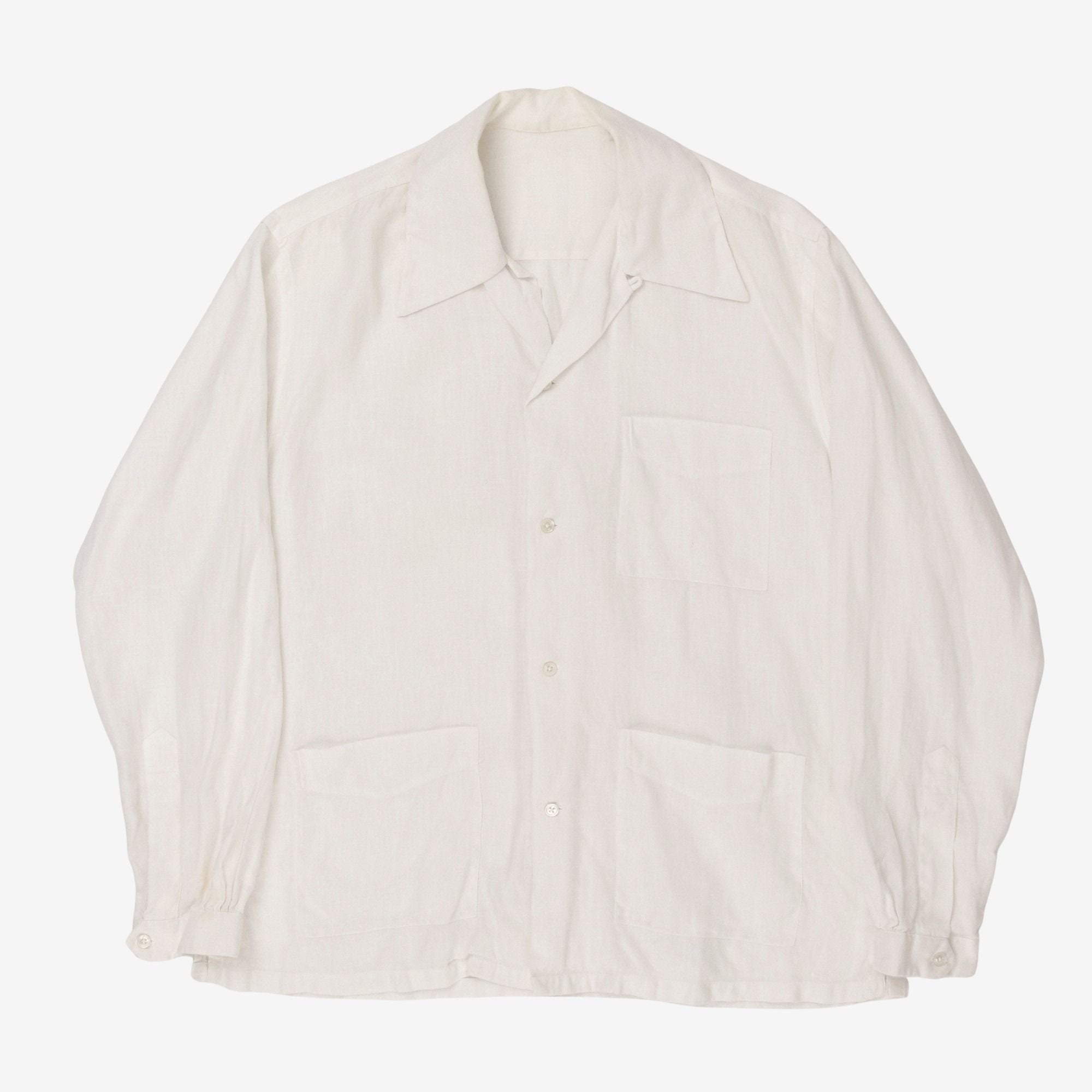 Linen Cabana Overshirt