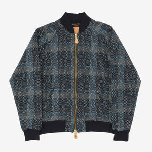 Selvedge Noragi Sashiko Bomber Jacket