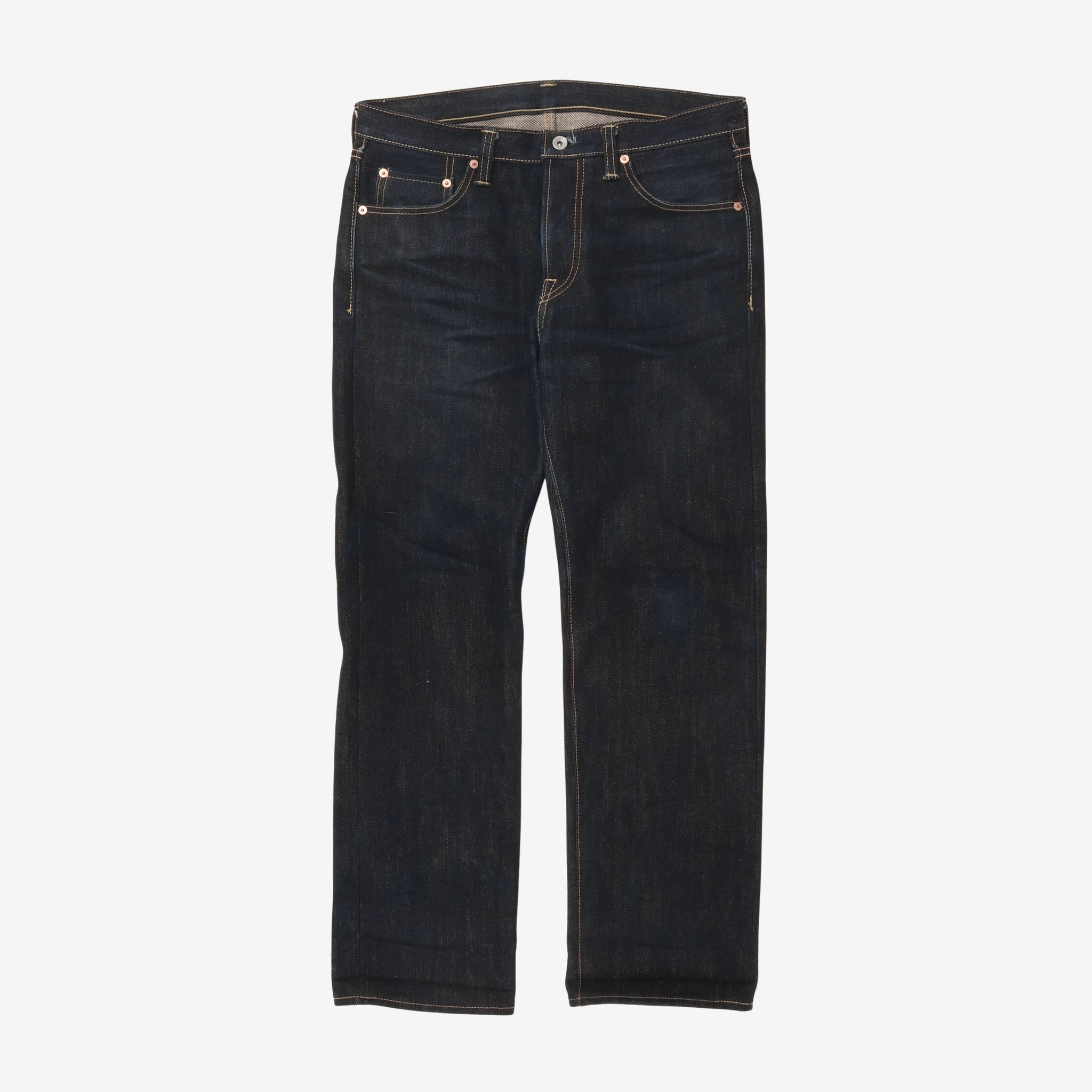 25oz Slim Straight Selvedge Denim