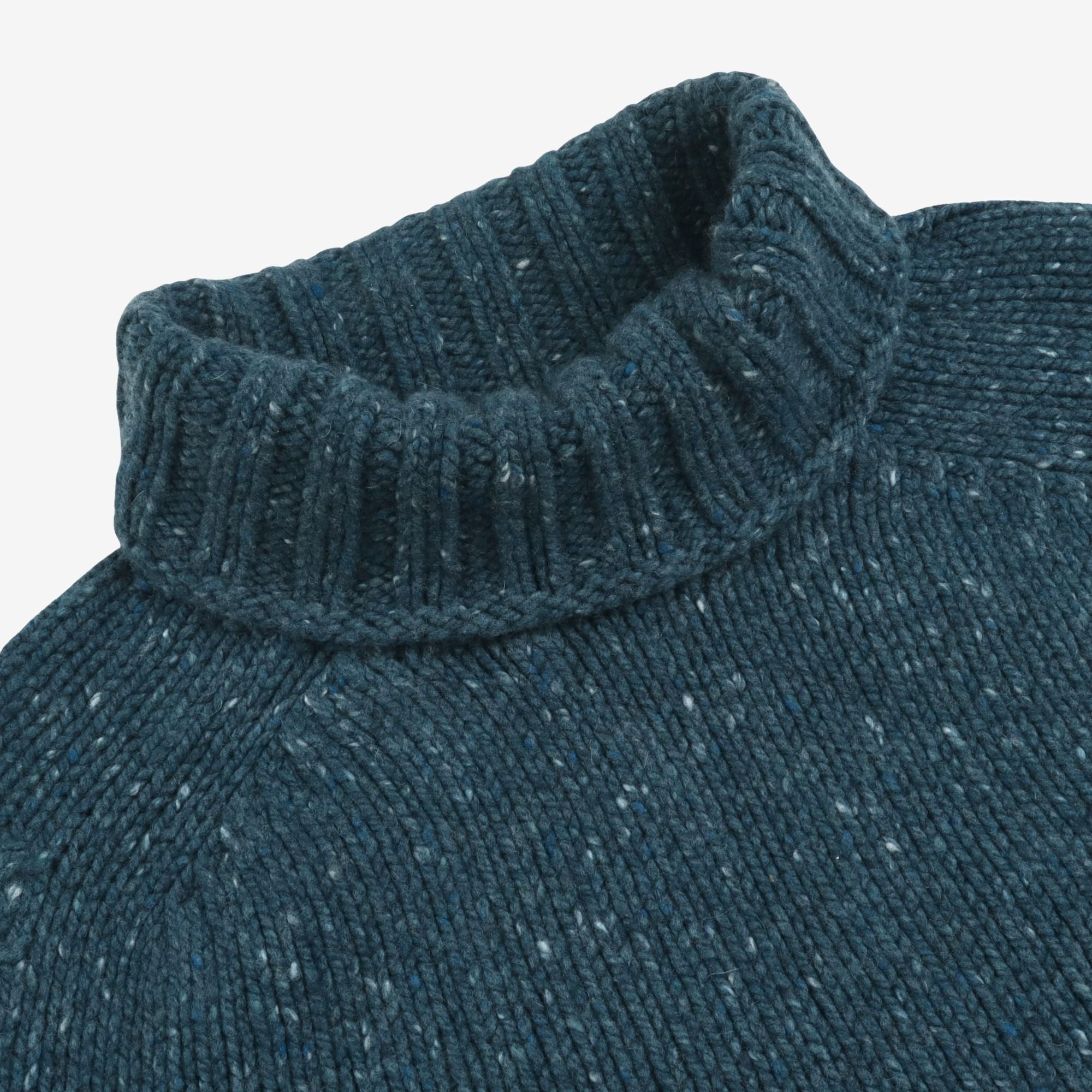 Wool-Cashmere Turtleneck Sweater