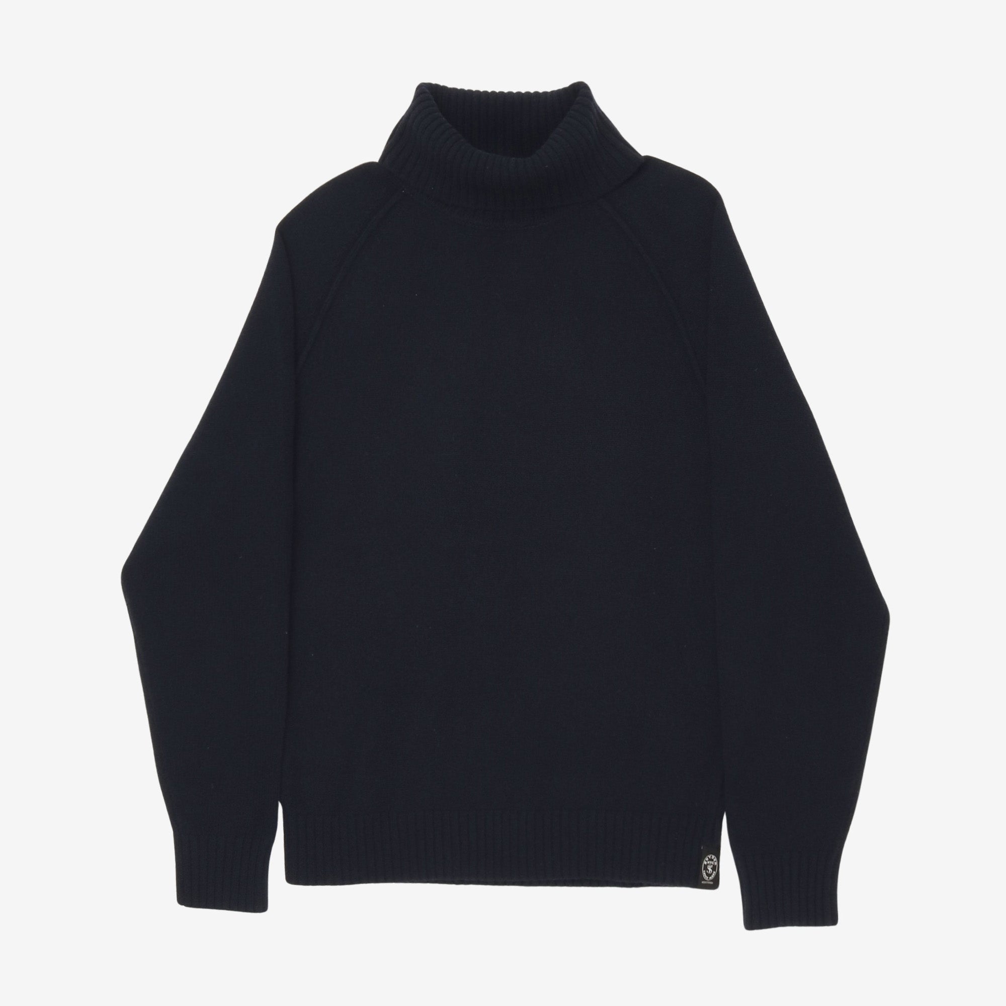 Cashmere Blend Roll Neck Sweater