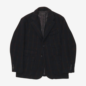 Wool Bend Check Jacket