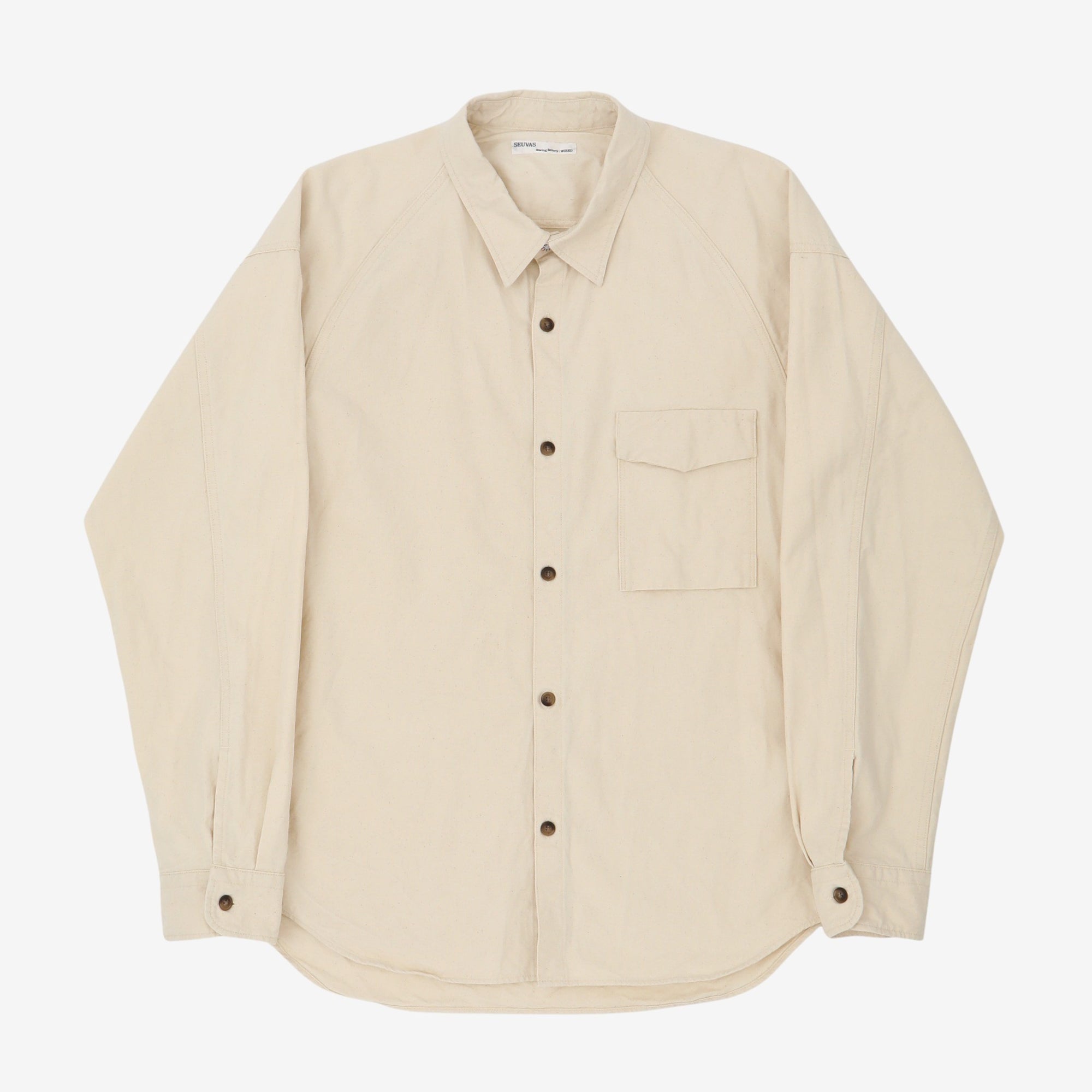 8oz Canvas Raglan Shirt