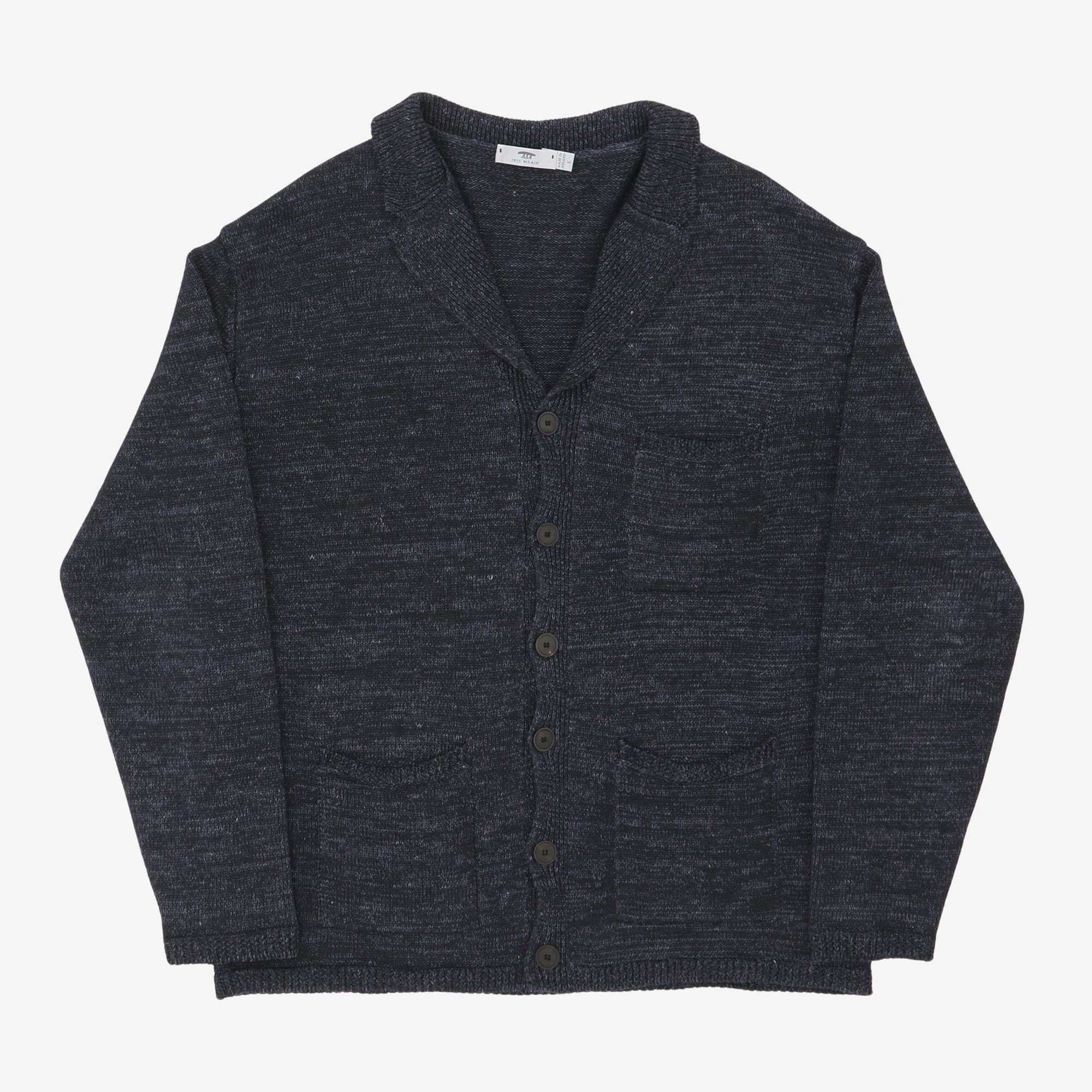 Linen Blend Knit Cardigan