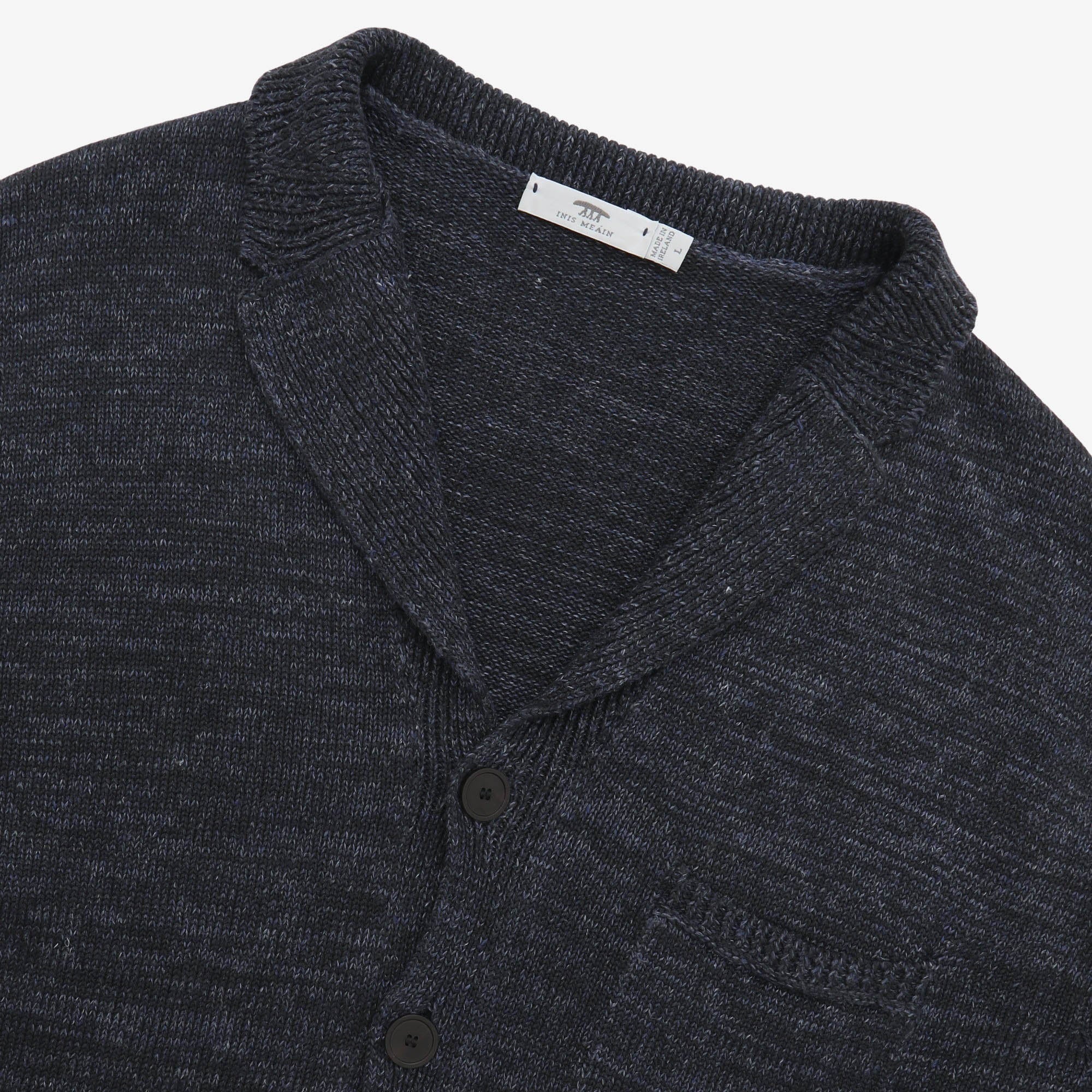 Linen Blend Knit Cardigan