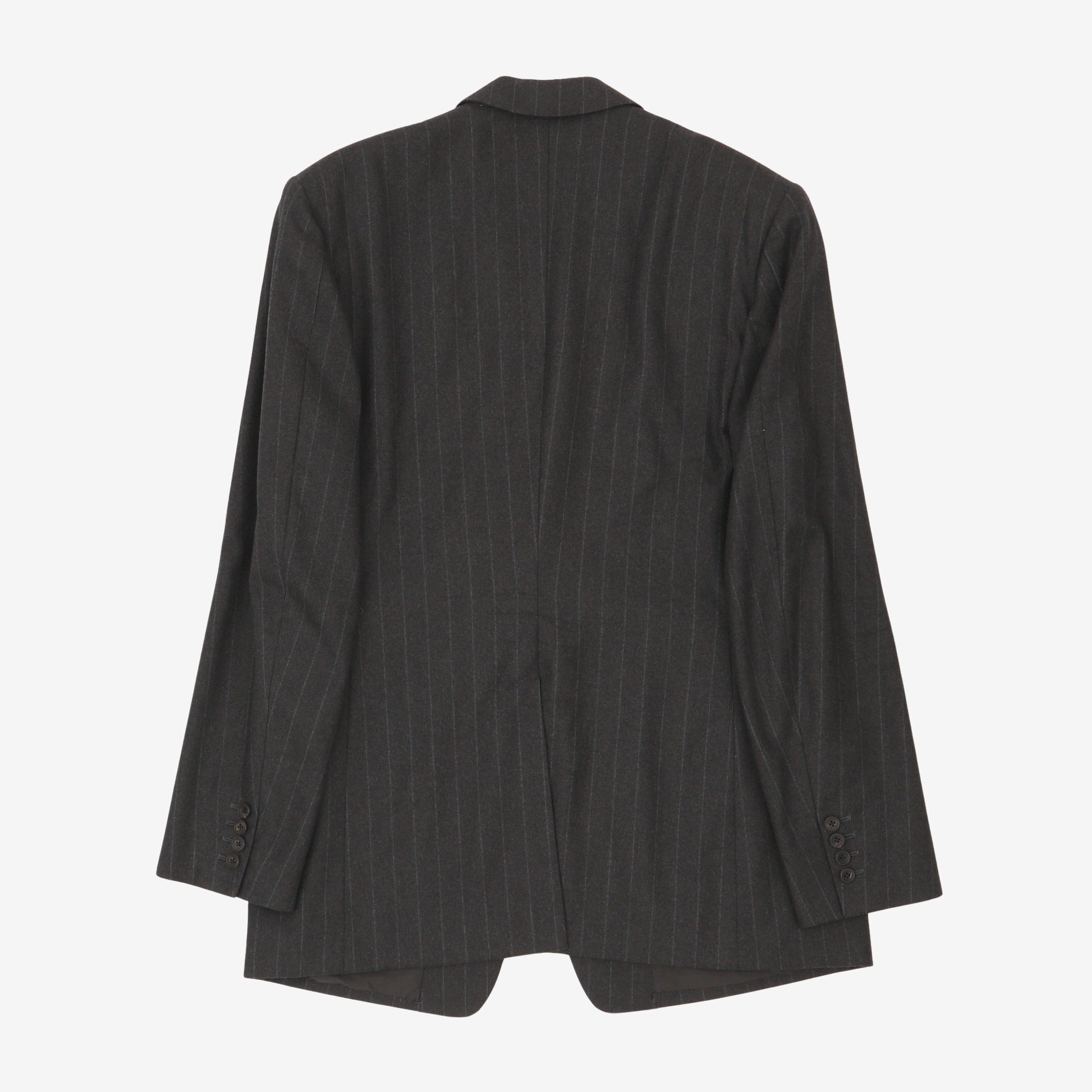 Pinstripe Wool Jacket