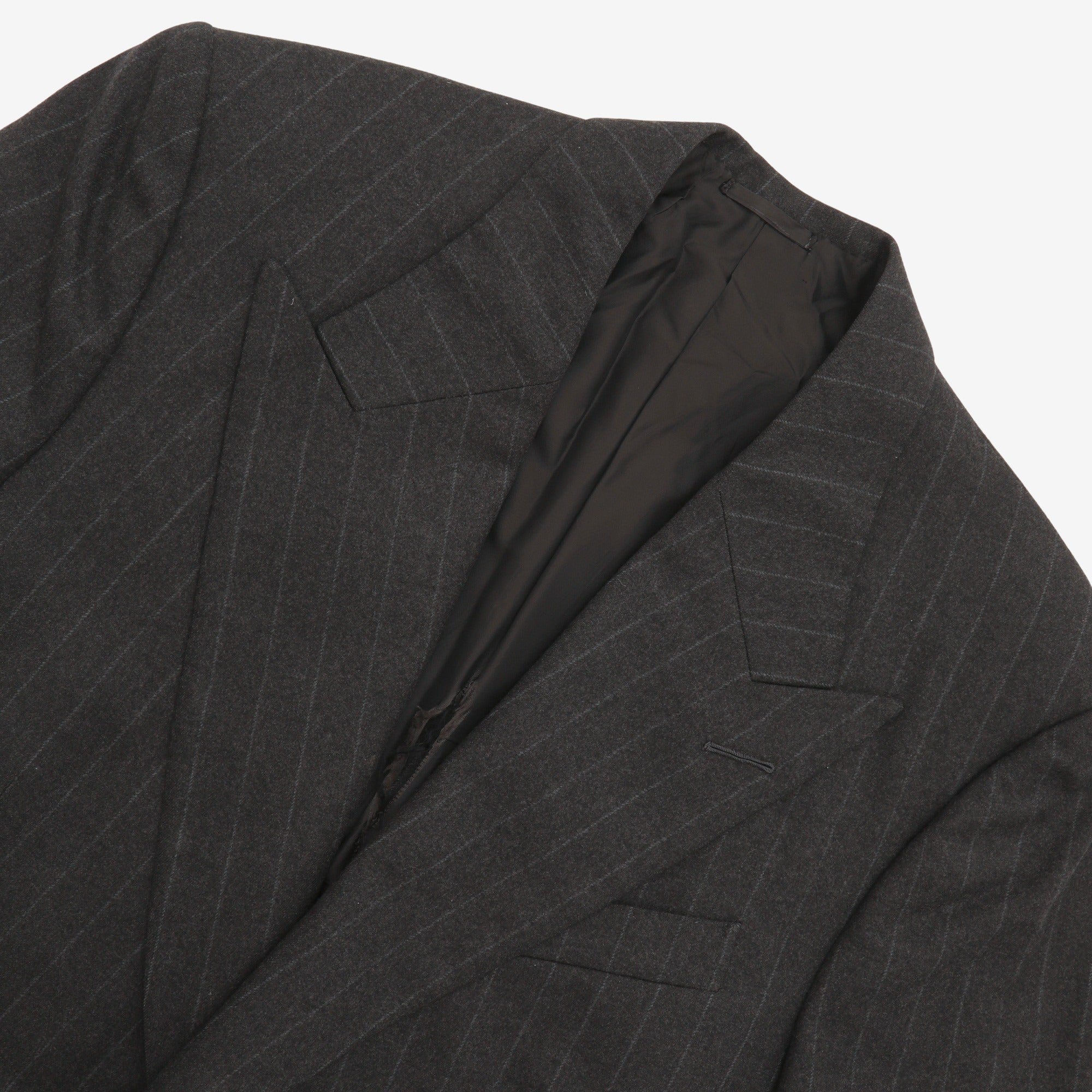 Pinstripe Wool Jacket