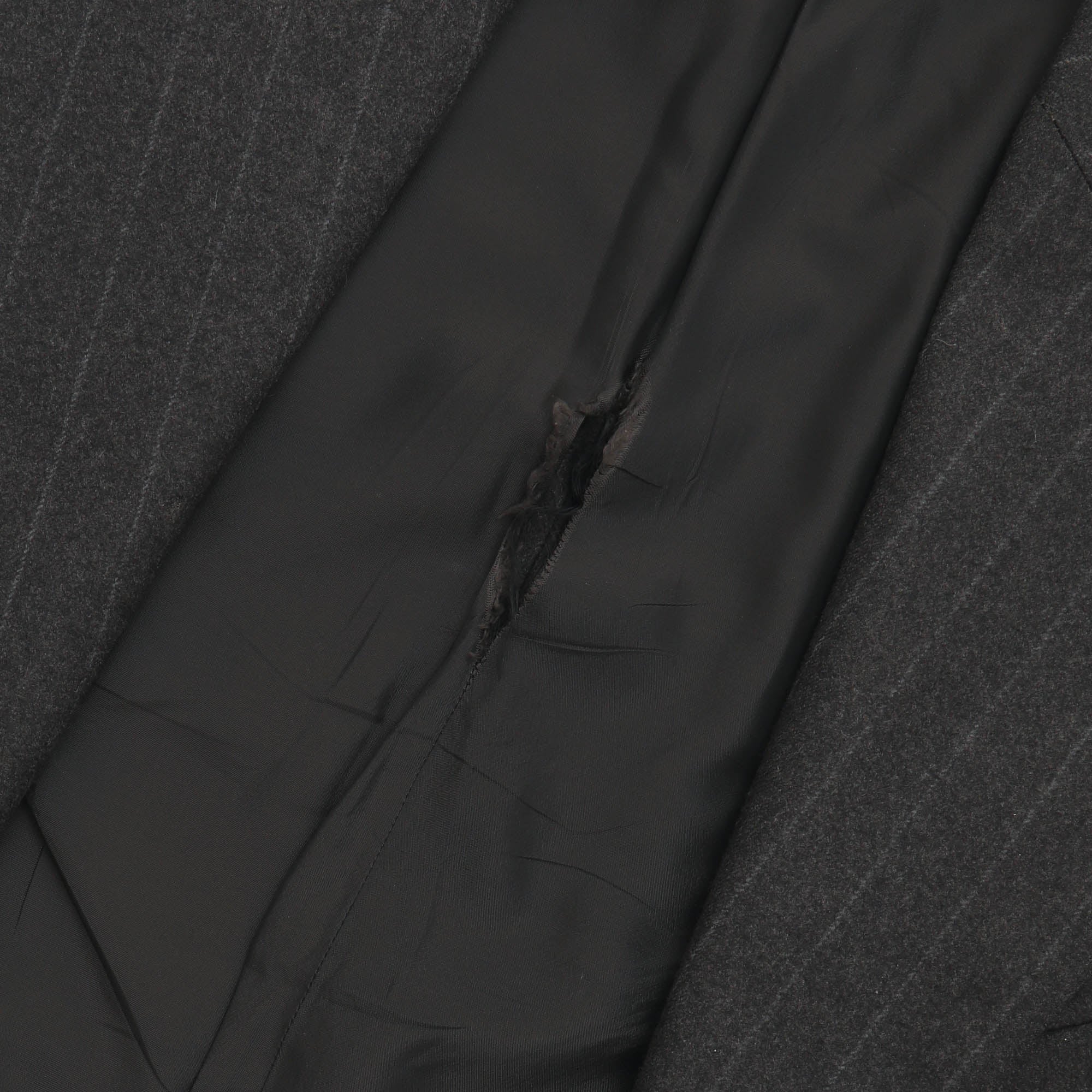 Pinstripe Wool Jacket
