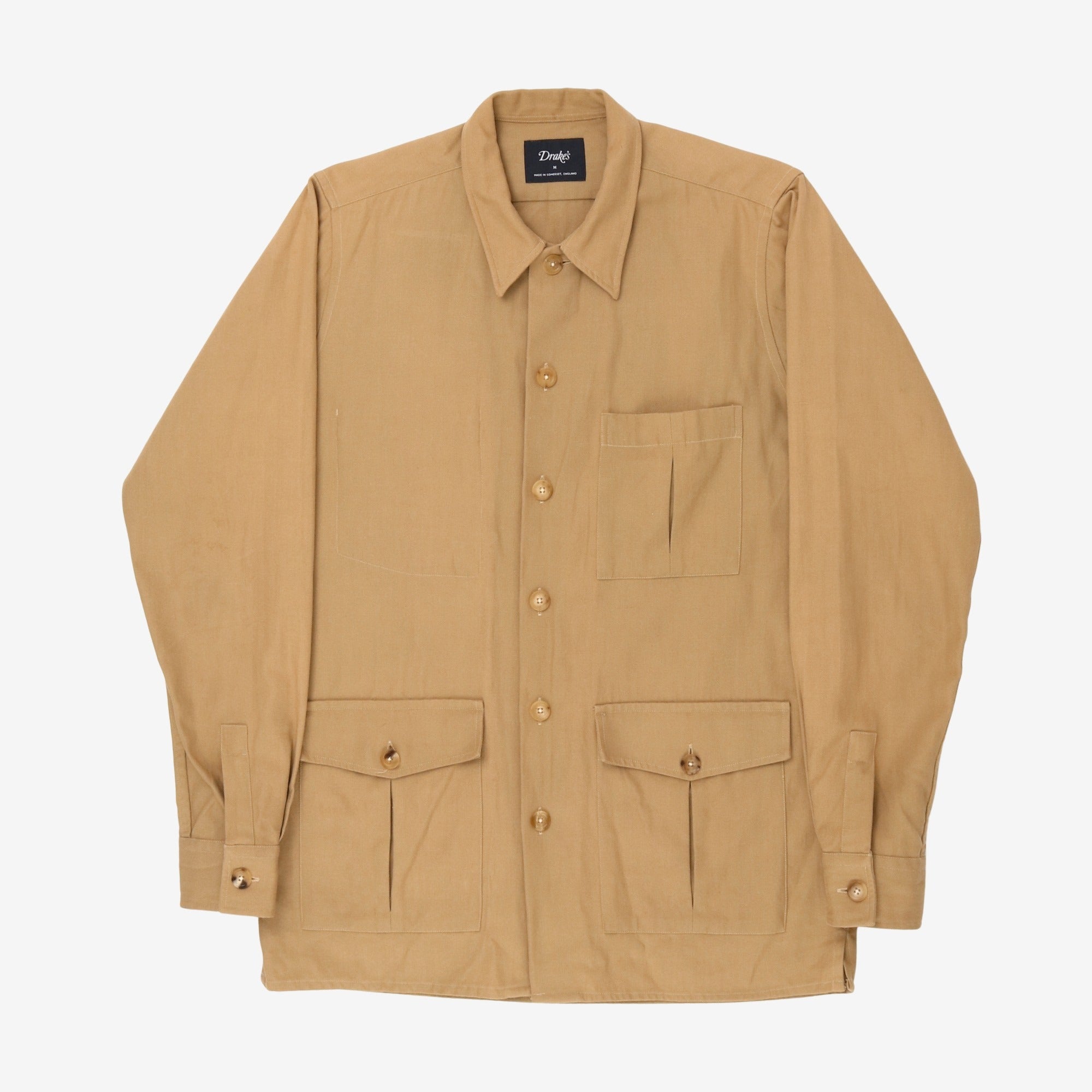 Linen Blend Overshirt