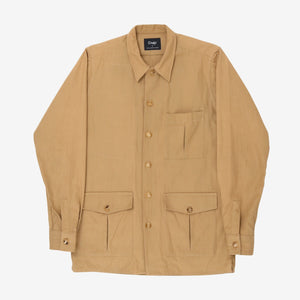 Linen Blend Overshirt