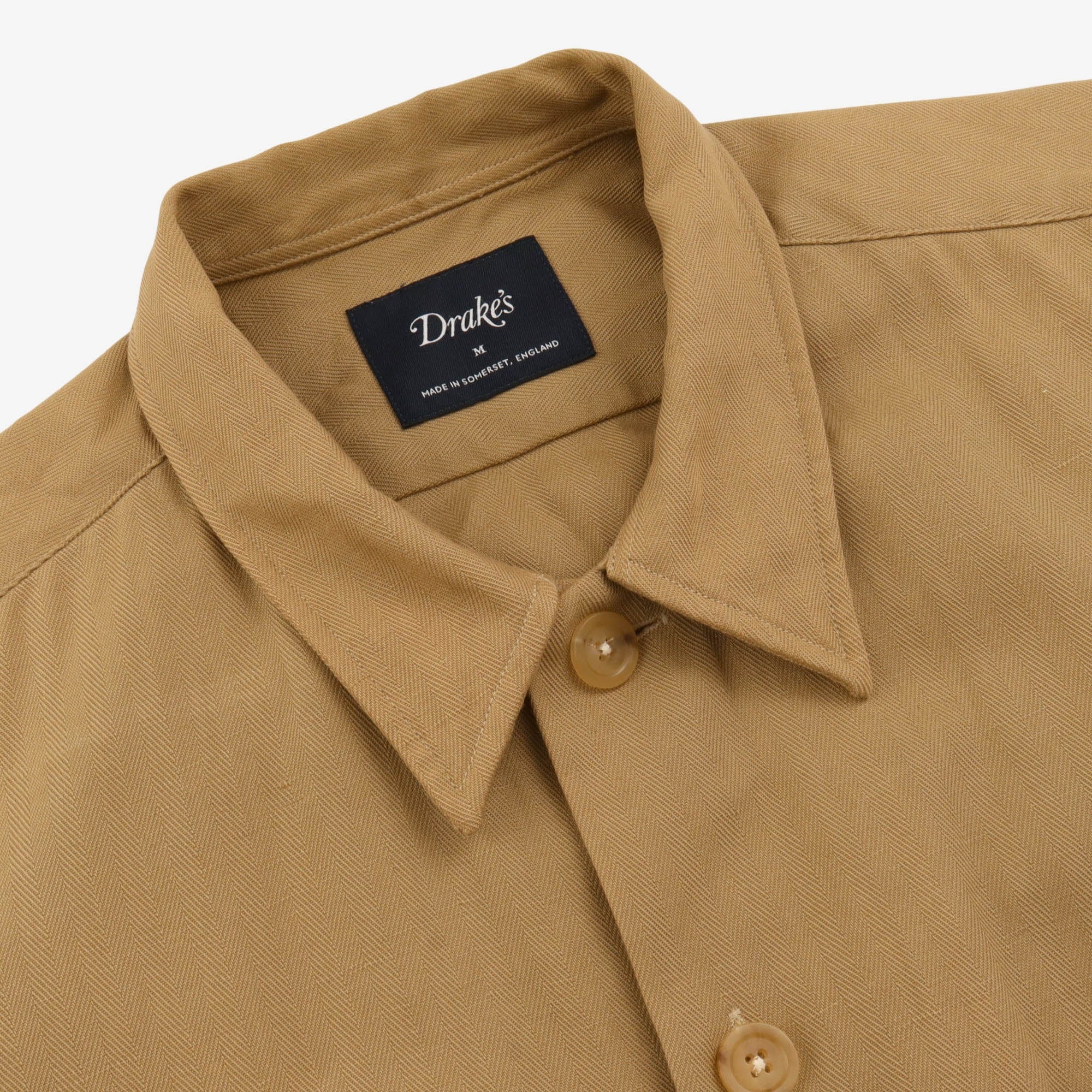 Linen Blend Overshirt