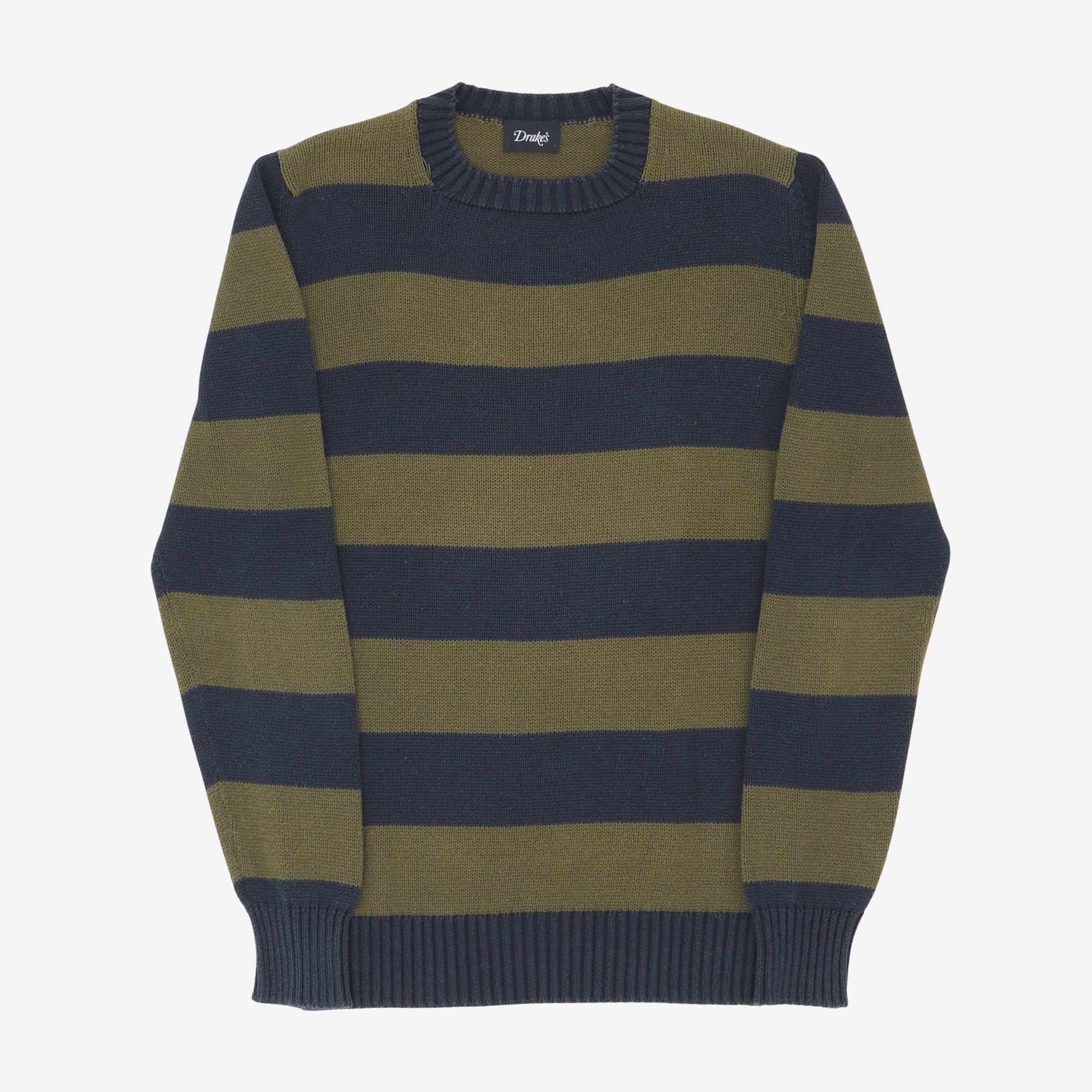 Striped Cotton Knit Jumper