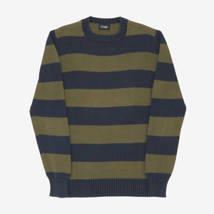 Striped Cotton Knit Jumper