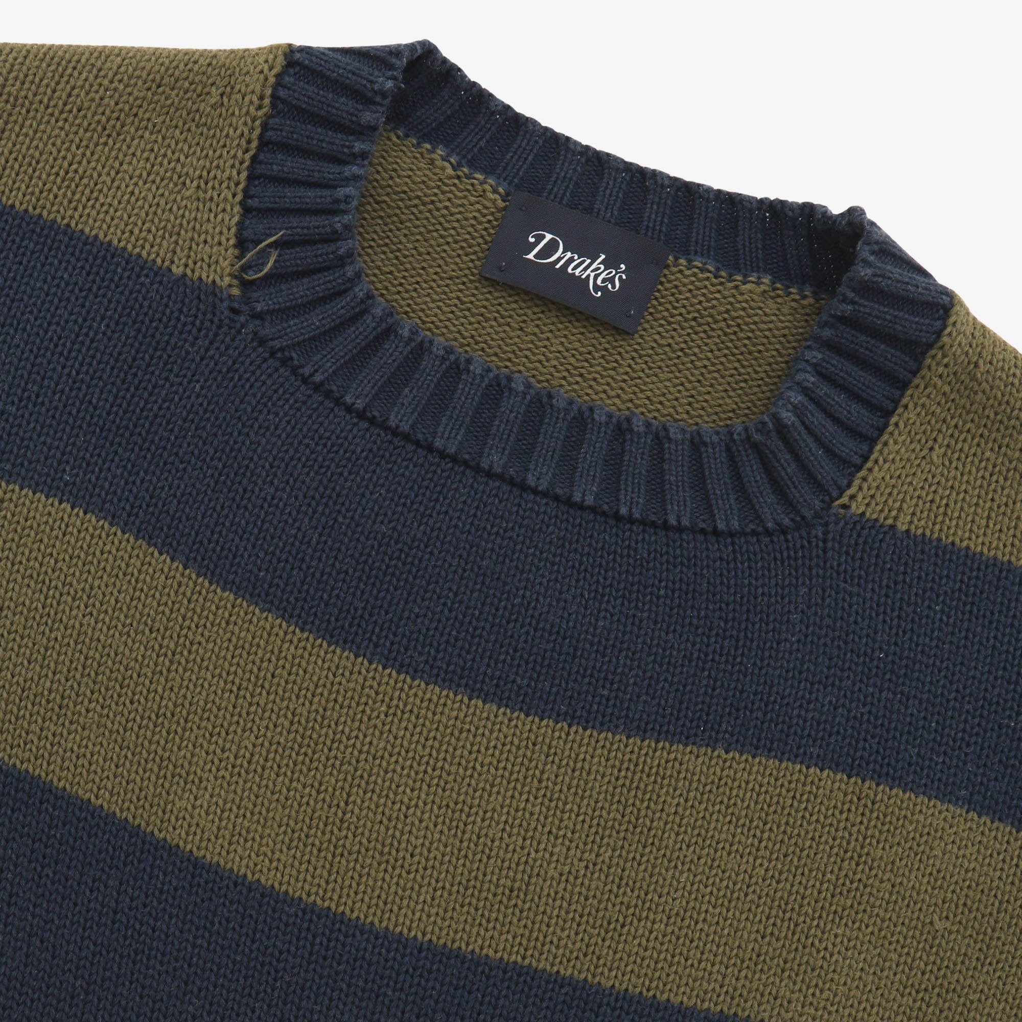 Striped Cotton Knit Jumper